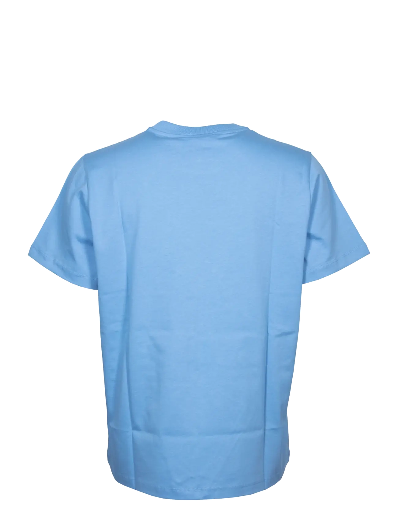 Ganni - Basic Jersey Tiger Relaxed T-shirt - t-shirts - blue - 1