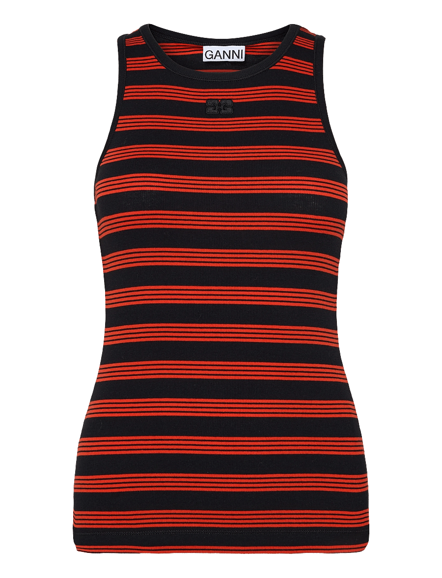 Ganni - Stripe Top - Ärmellose tops - multicolored - 0