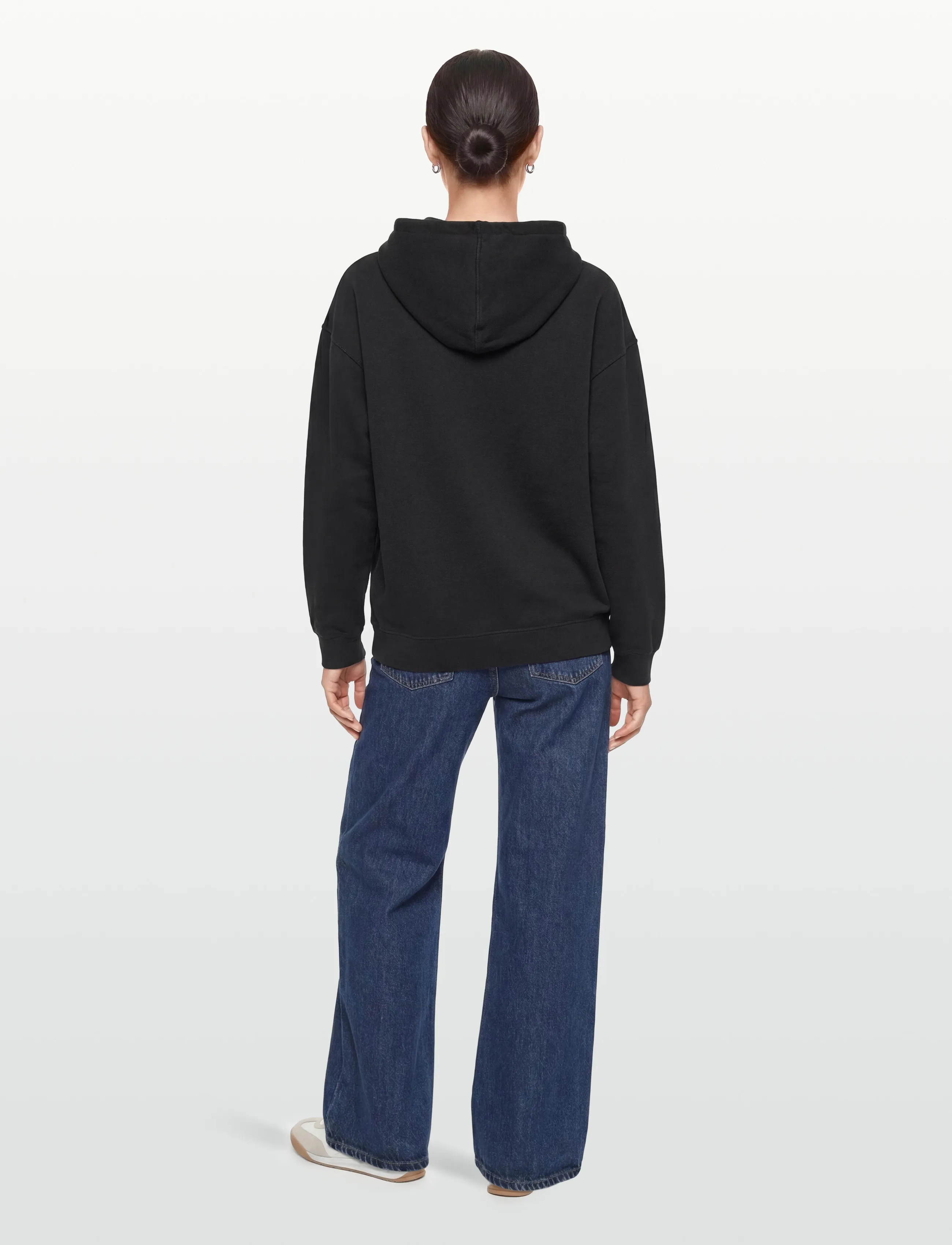 Ganni - Cherries Oversized Hoodie - kapuzenpullover - grey - 4