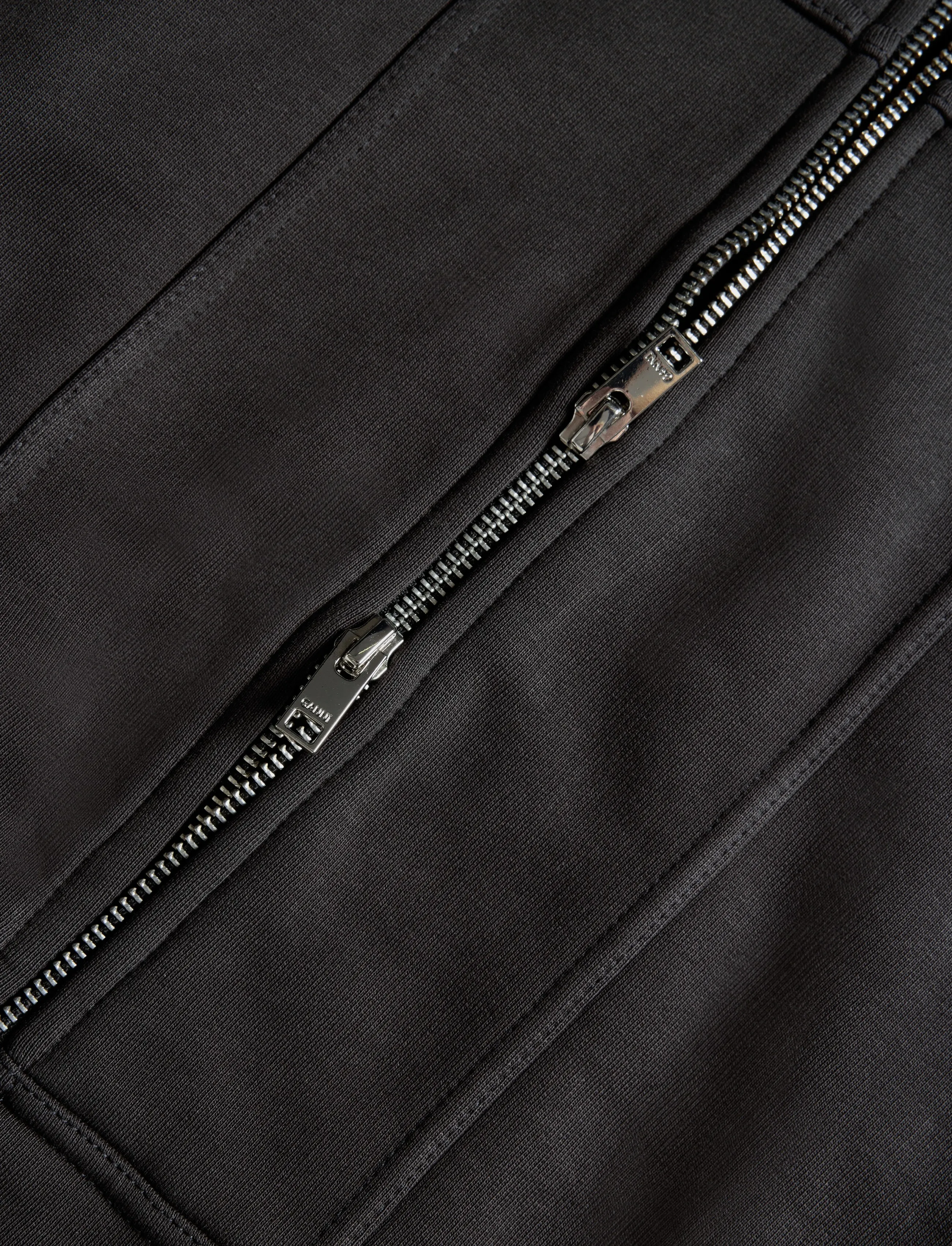 Ganni - Heavy Terry Jersey Bomber Jacket - frühlingsjacken - grey - 3