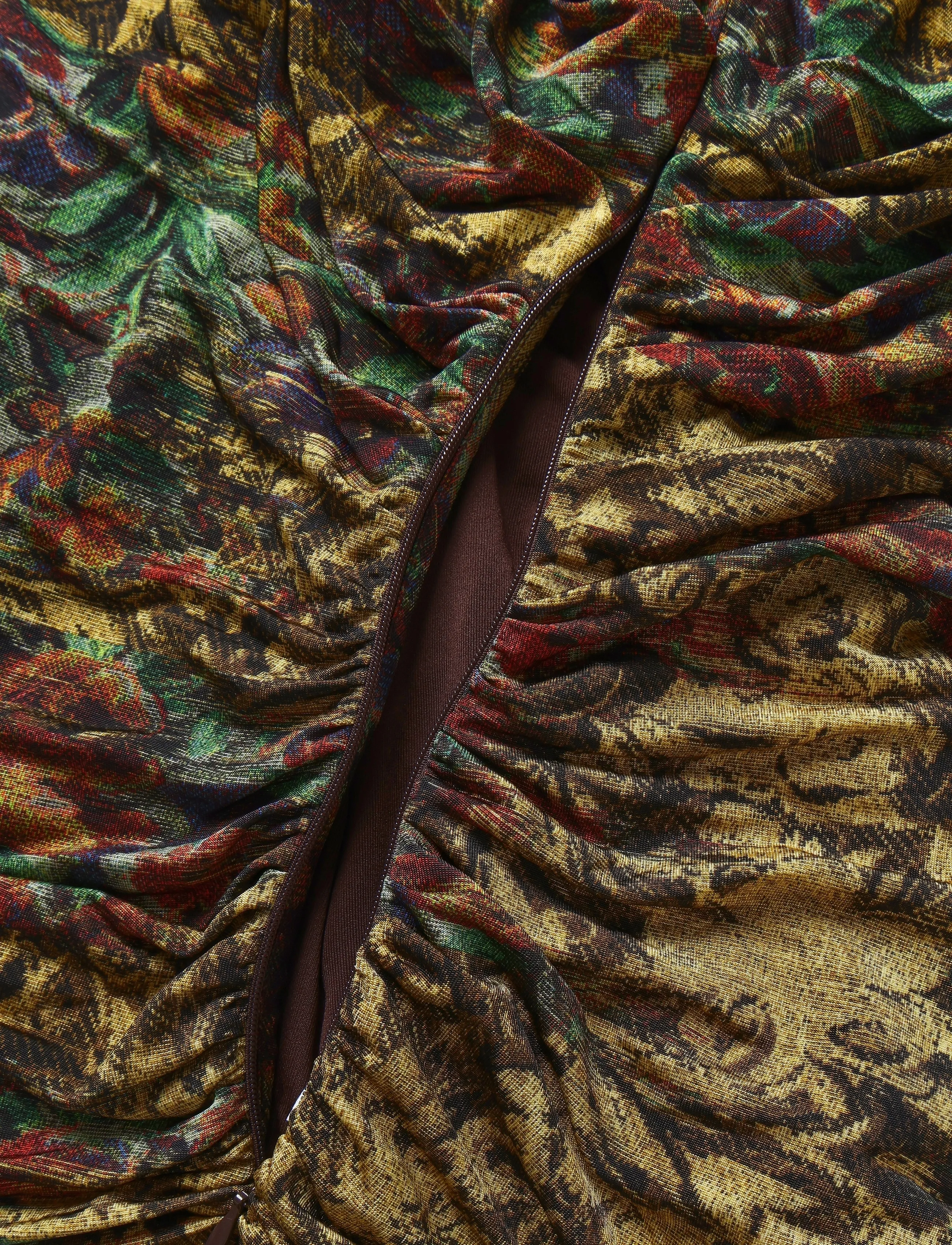 Ganni - Top In Printed Jersey - multicolored - 5