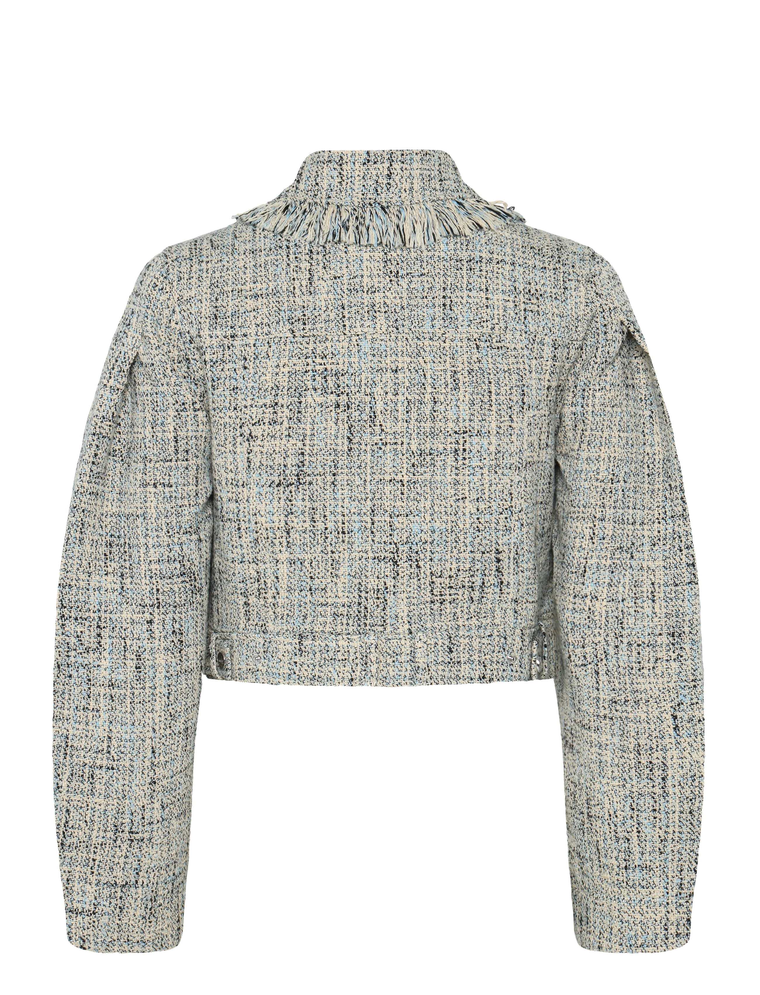 Ganni - Tweed Sakko - beige - 1