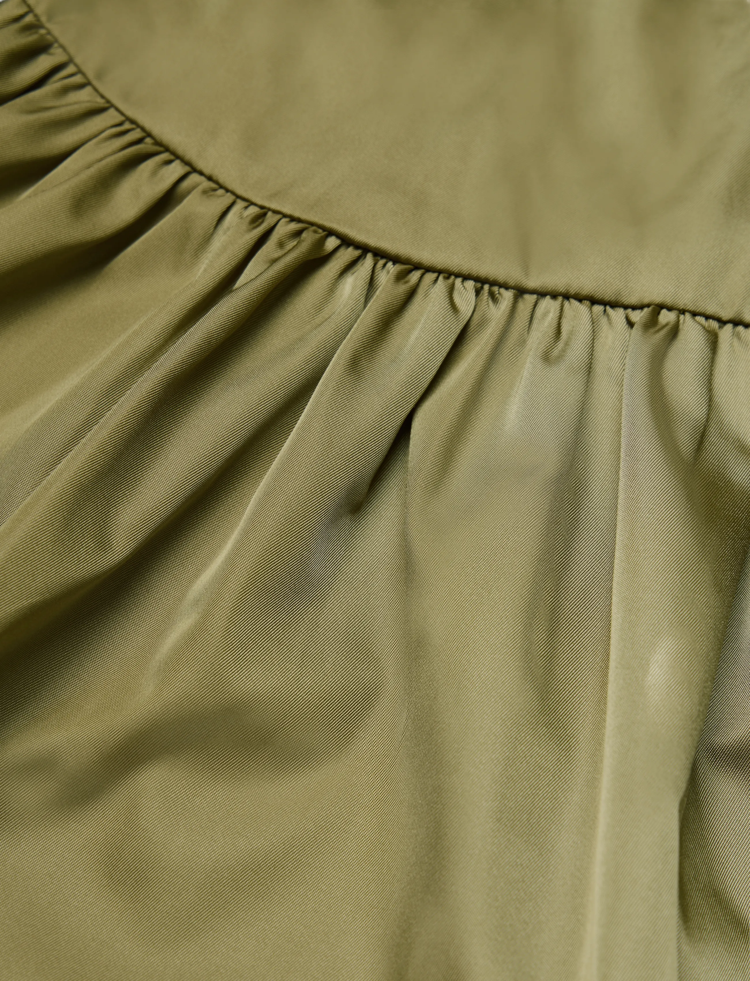 Ganni - Boa Dress In Green Nylon - green - 3