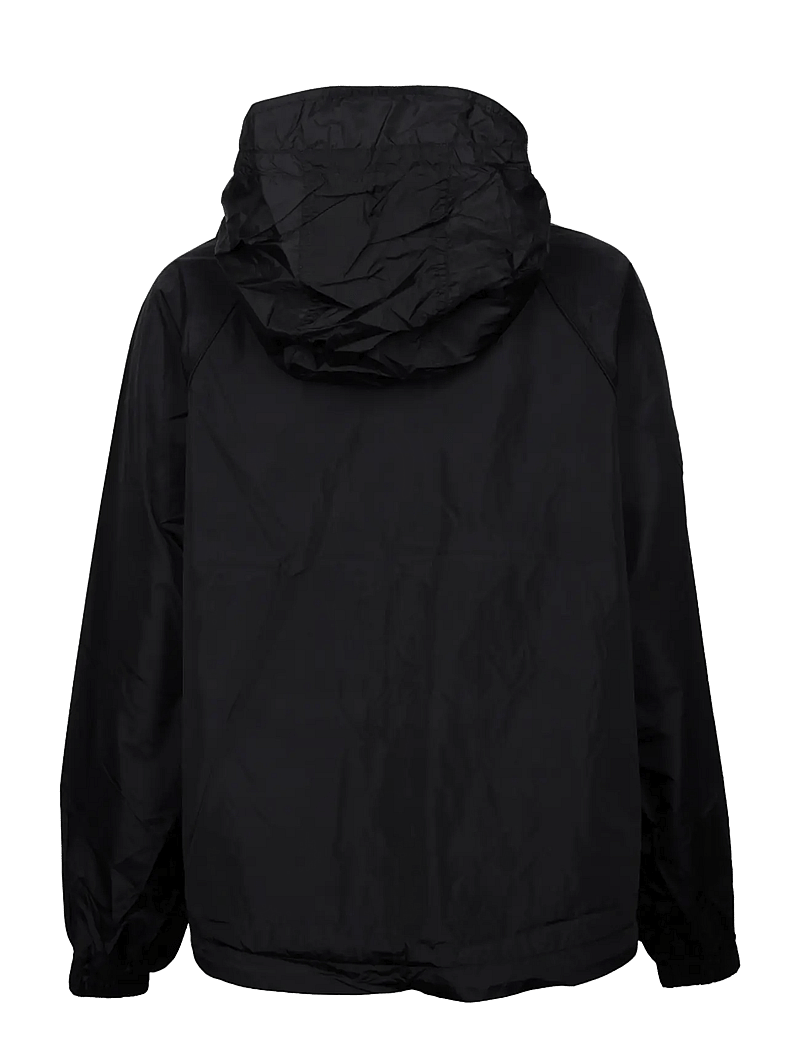 Ganni - Nylon Jacket - vindjakker - black - 1
