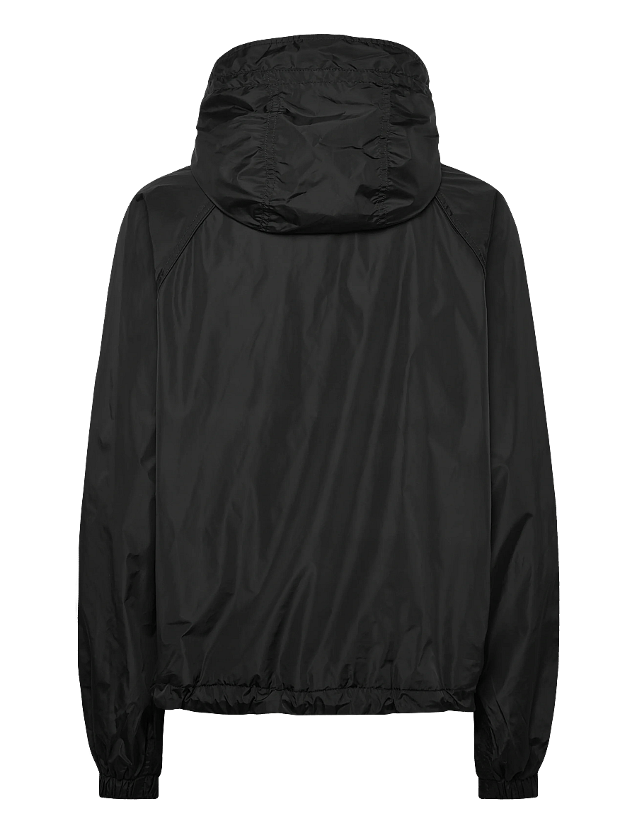 Ganni - Nylon Jacket - windjacks - black - 1