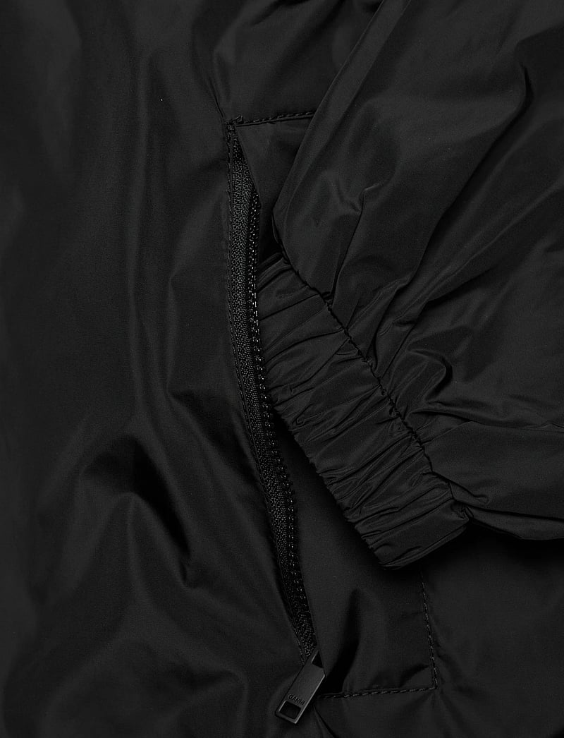 Ganni - Nylon Jacket - vindjakker - black - 3