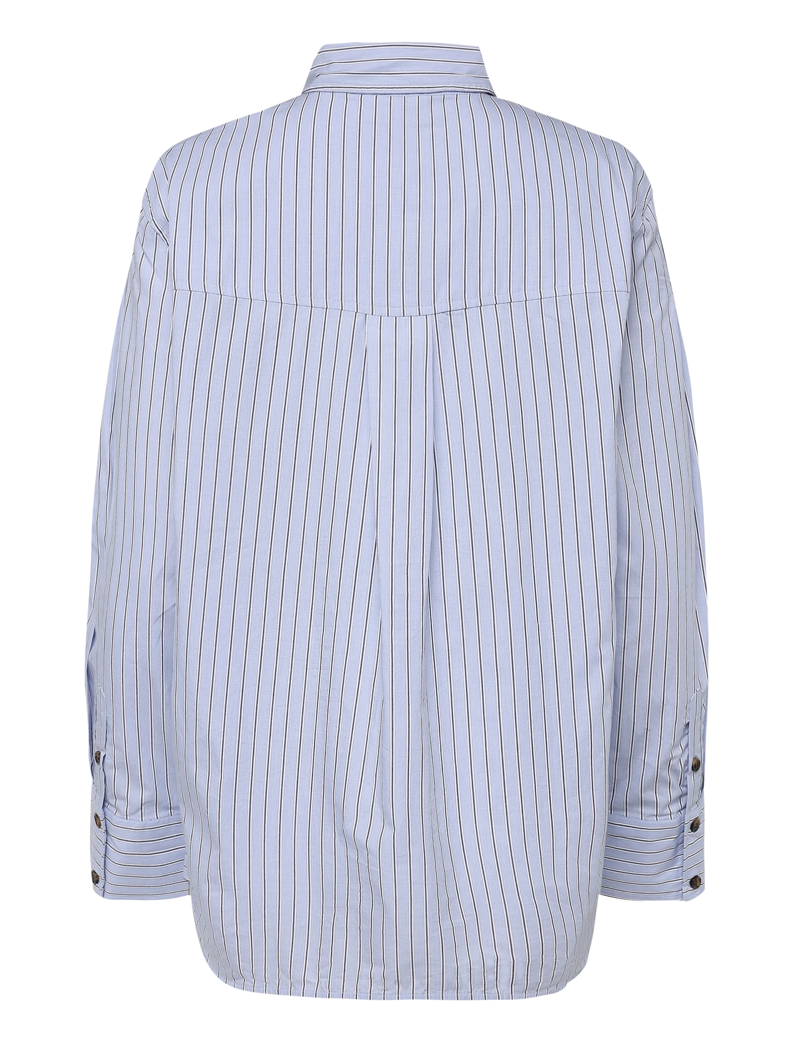 Ganni - Stripe Graphic Shirt - blue - 1