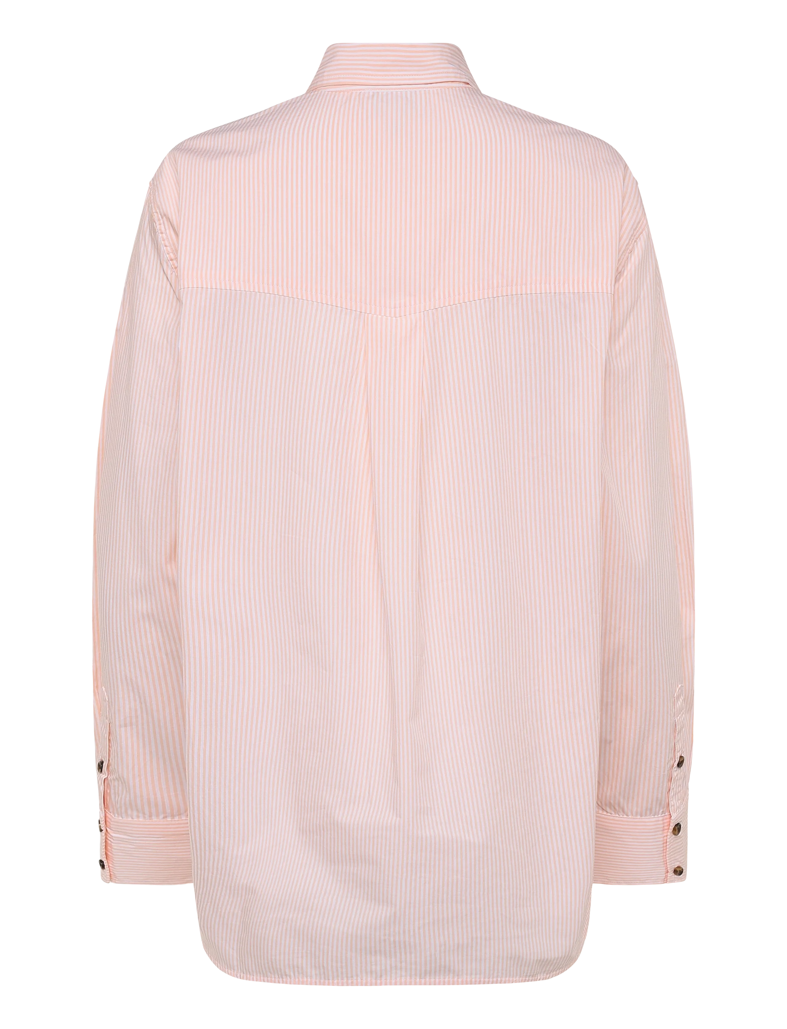 Ganni - Stripe Graphic Shirt - pink - 1