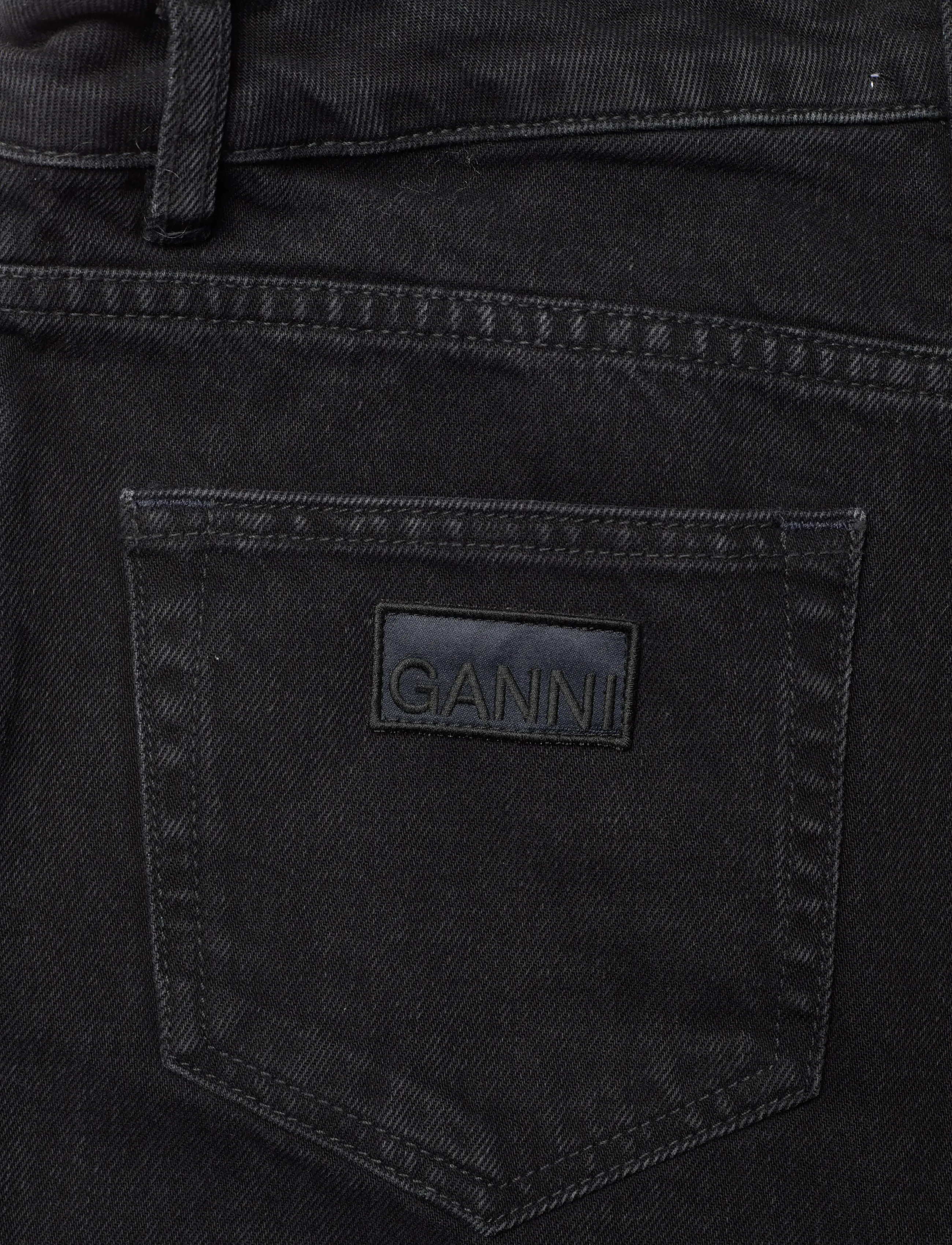 Ganni - Jeans Washed Black - flared jeans - washed black - 4
