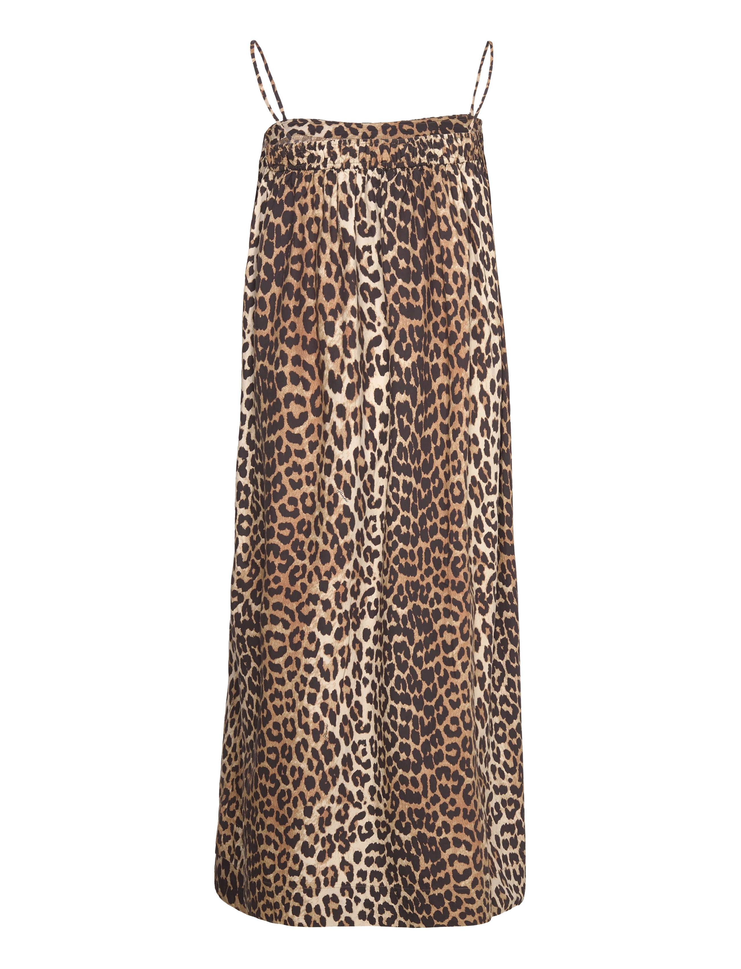 Ganni - Dress Leopard - schlupfkleider - leopard - 1