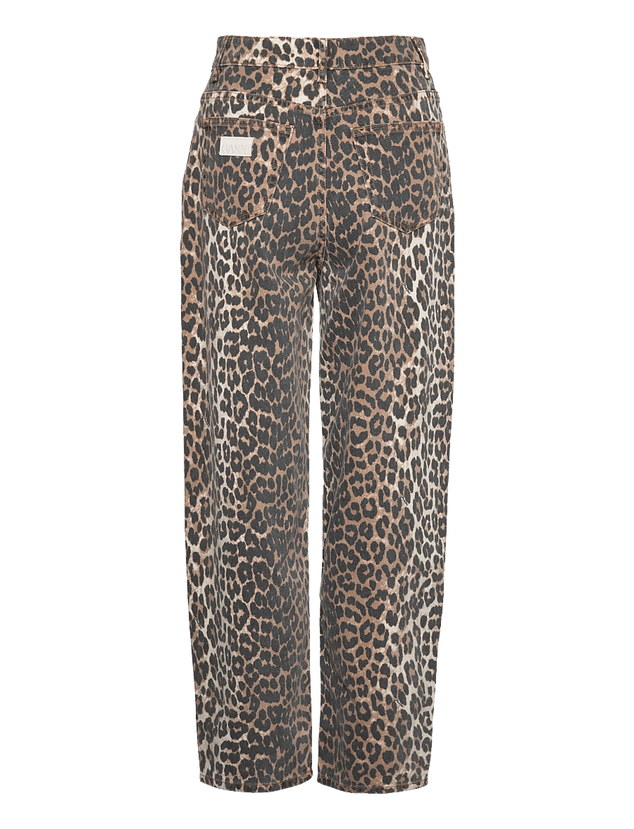 Ganni - Jeans Leopard - gerade jeans - leopard - 1