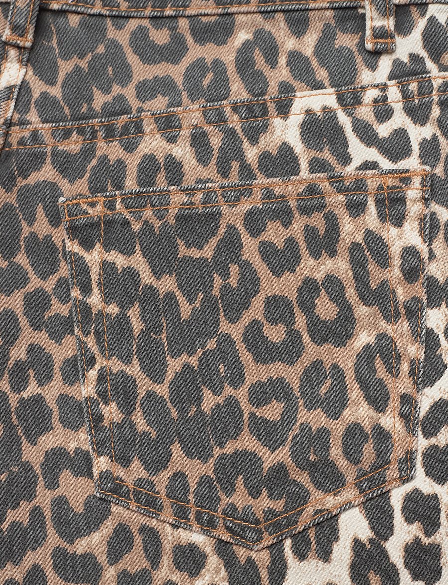 Ganni - Jeans Leopard - gerade jeans - leopard - 4