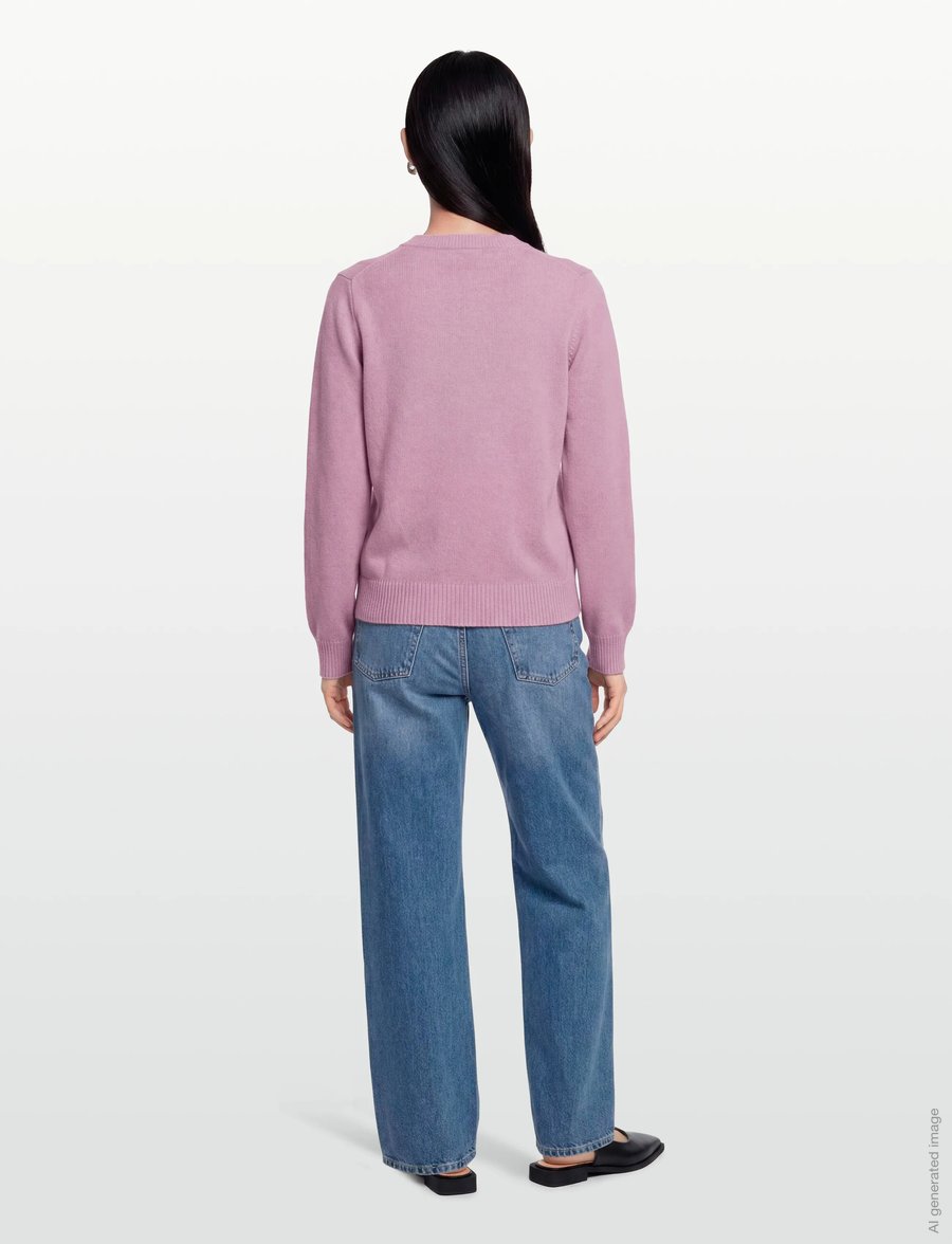 Ganni - Pullover Mauve Chalk - pullover - mauve chalk - 4