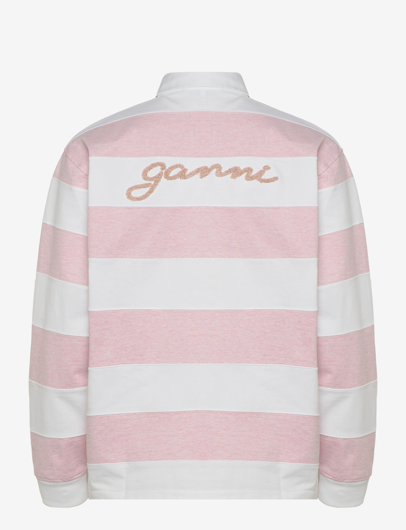 Ganni - Polo Mauve Chalk - poloer - mauve chalk - 1