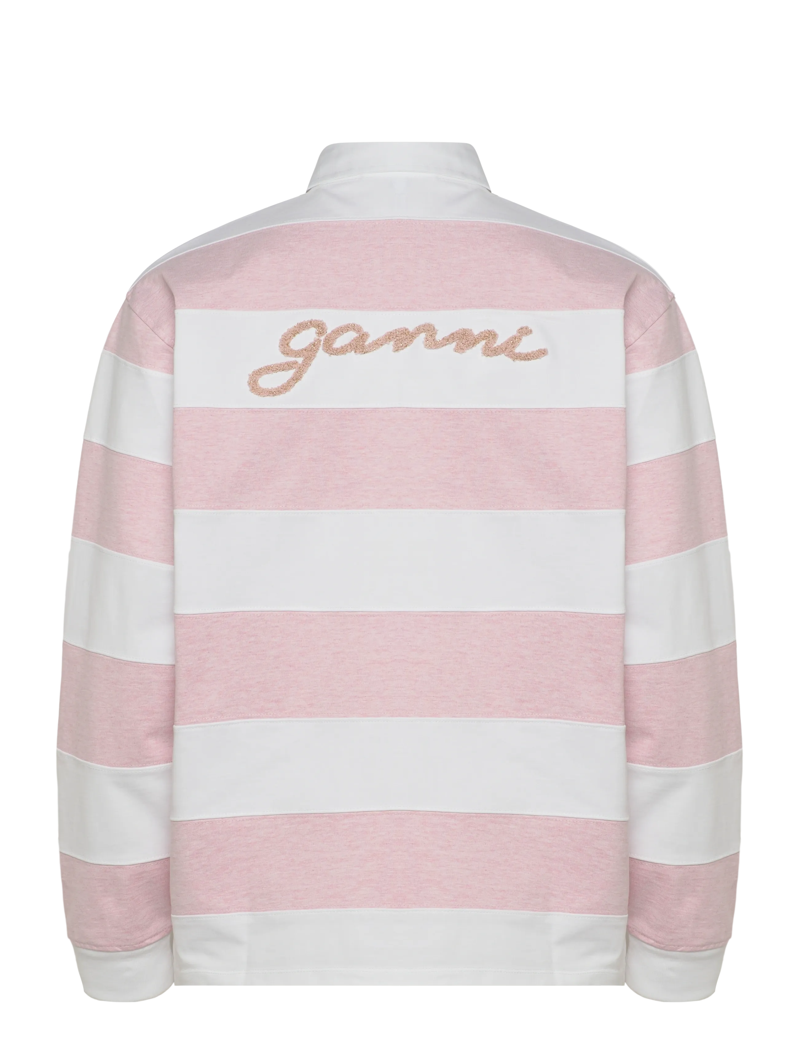 Ganni - Polo Mauve Chalk - polo's - mauve chalk - 1