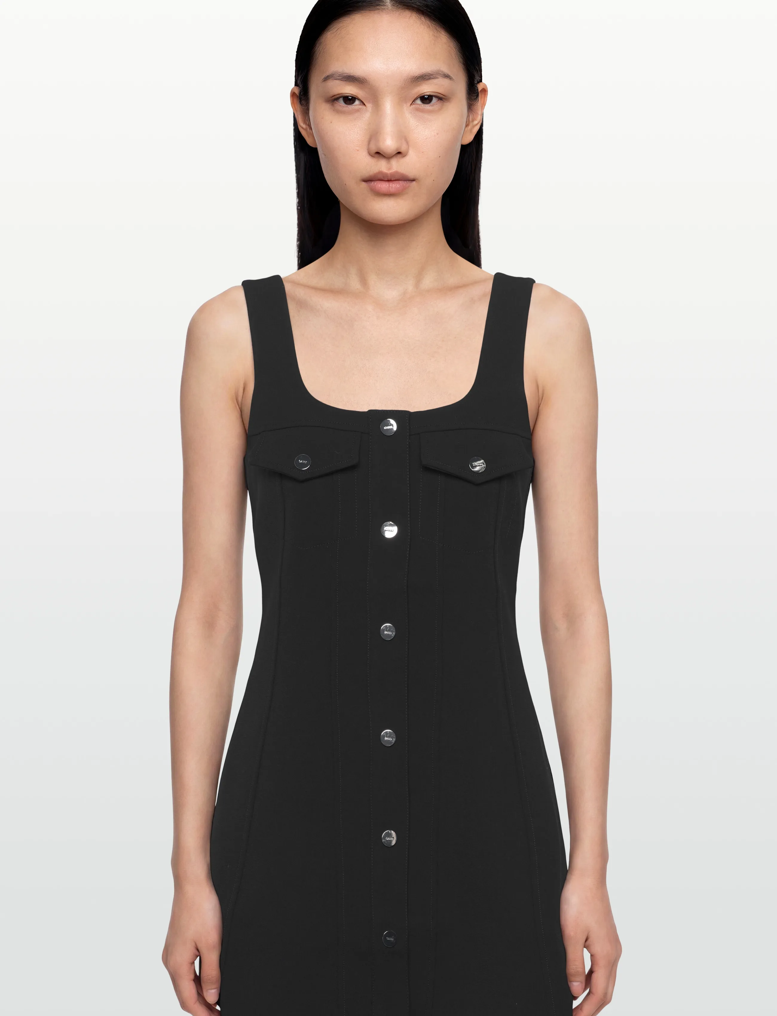 Ganni - Dress Black - summer dresses - black - 3