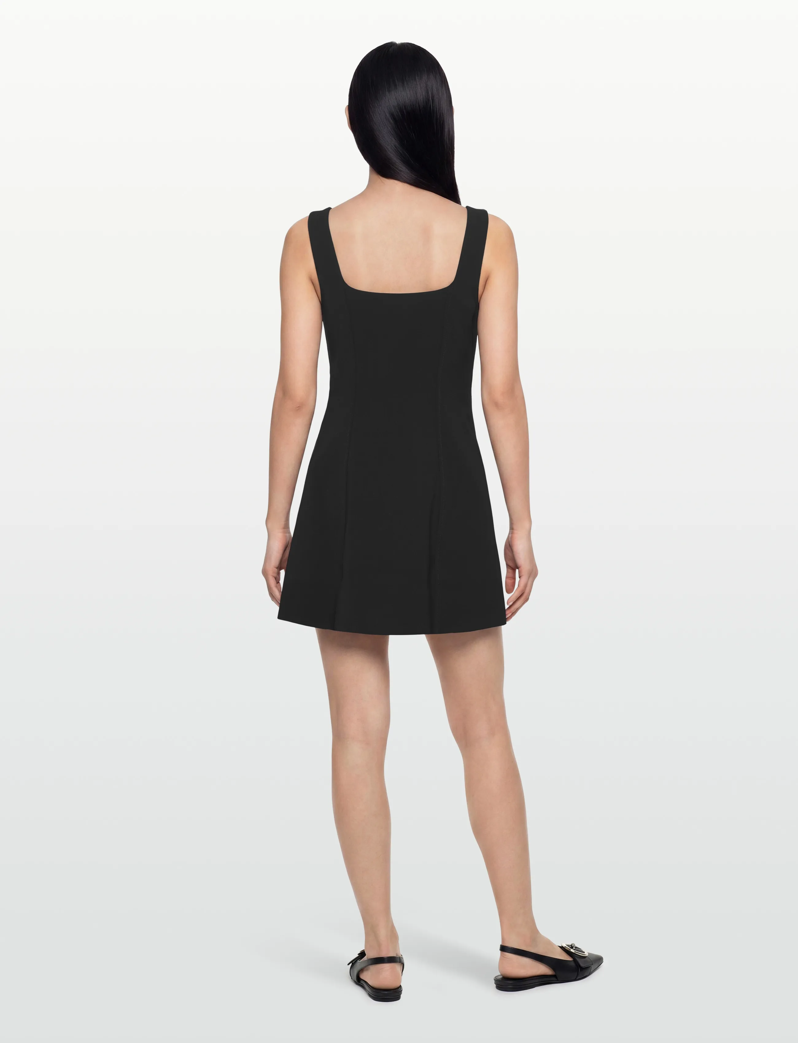 Ganni - Dress Black - summer dresses - black - 4