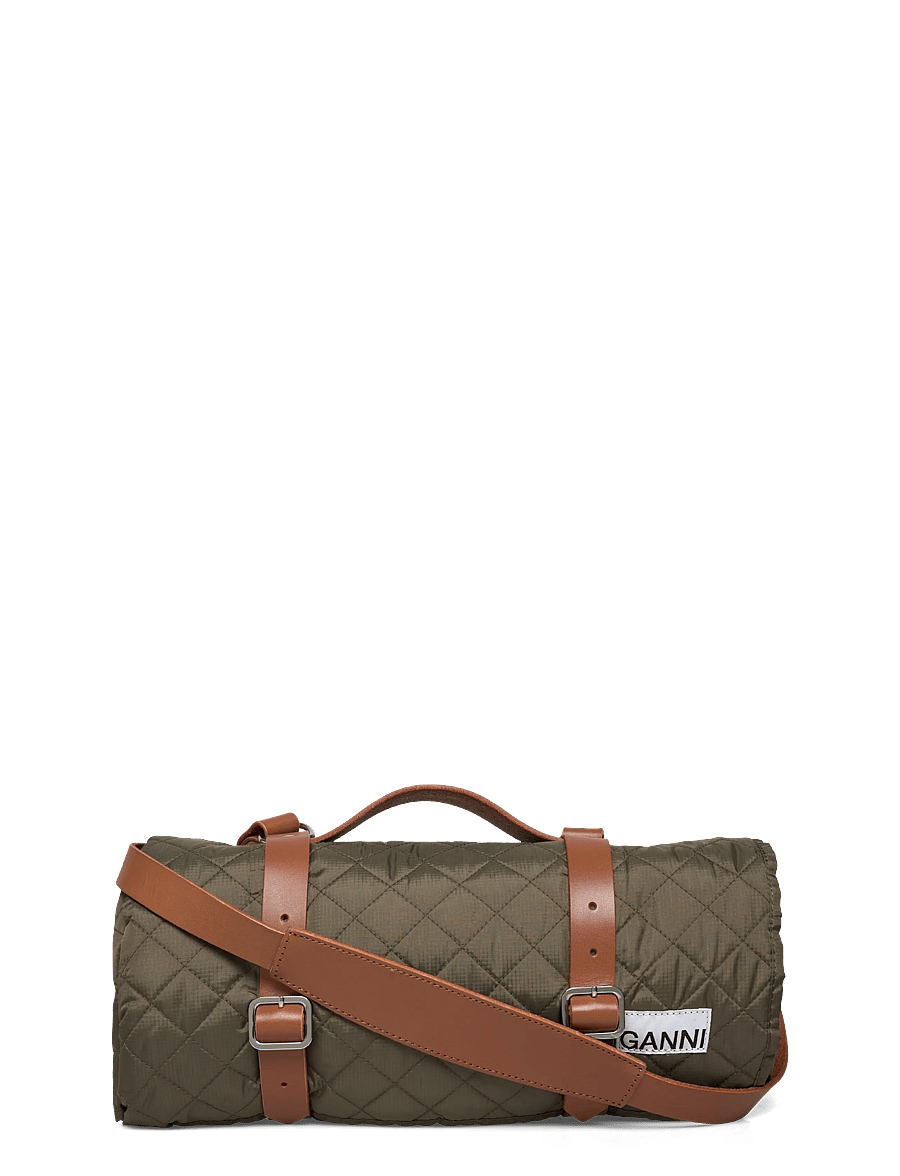 GANNI - Ripstop Quilted Blanket - piknikutarvikud - kalamata - 0