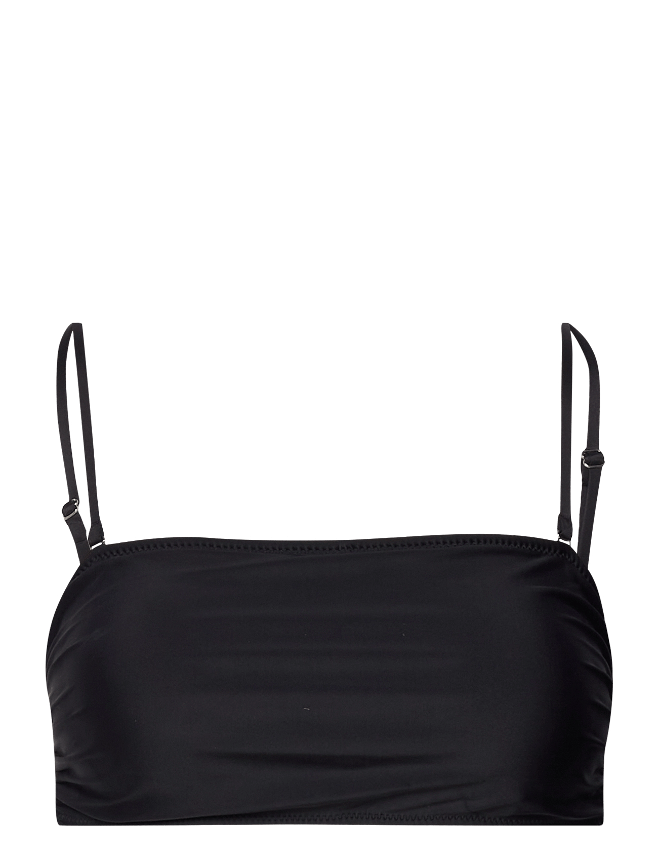 GANNI | Recycled Core Solid Bandeau Bikini Top | 40