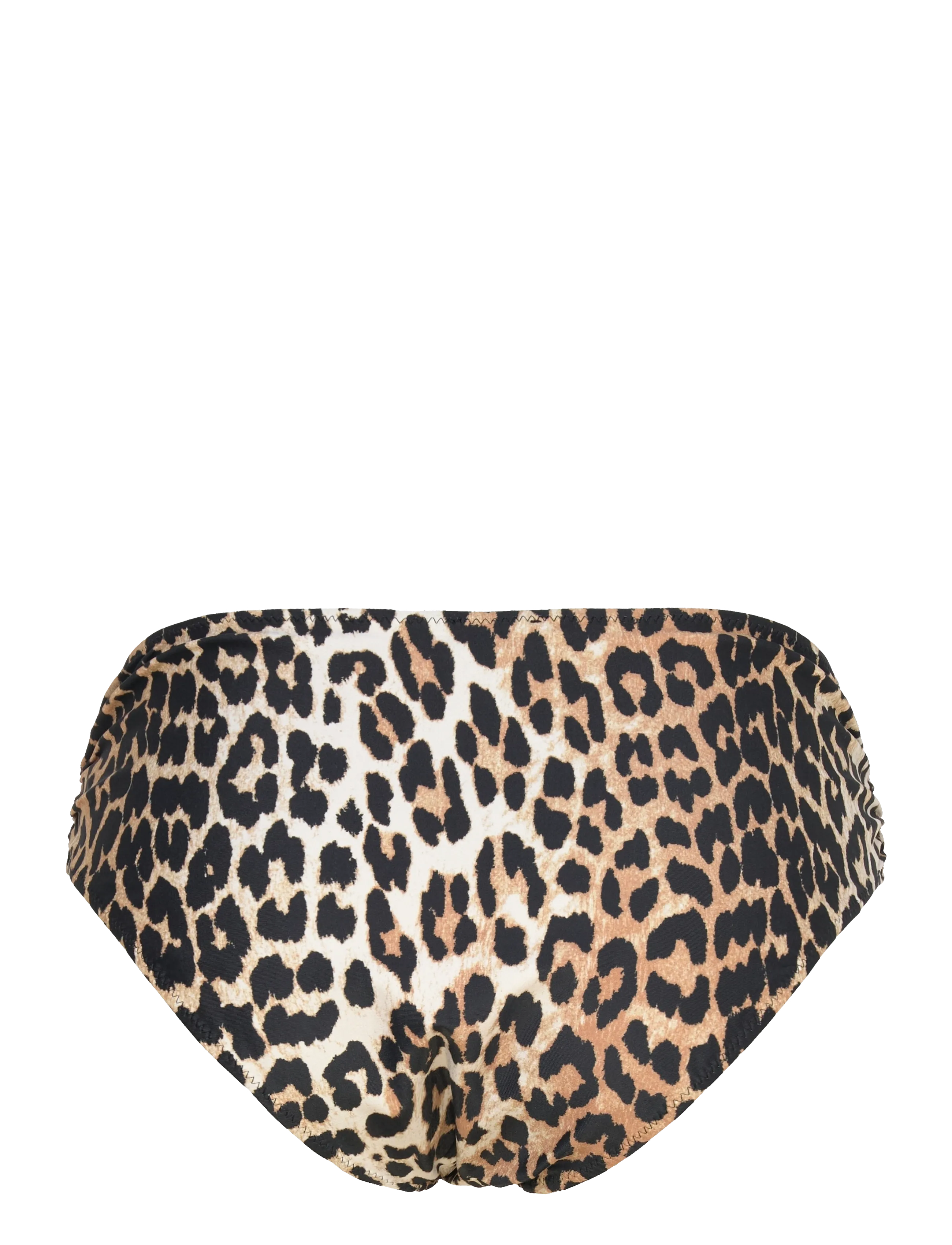GANNI - Recycled Core Printed Midrise Bikini Briefs - bikinibriefs - leopard - 1
