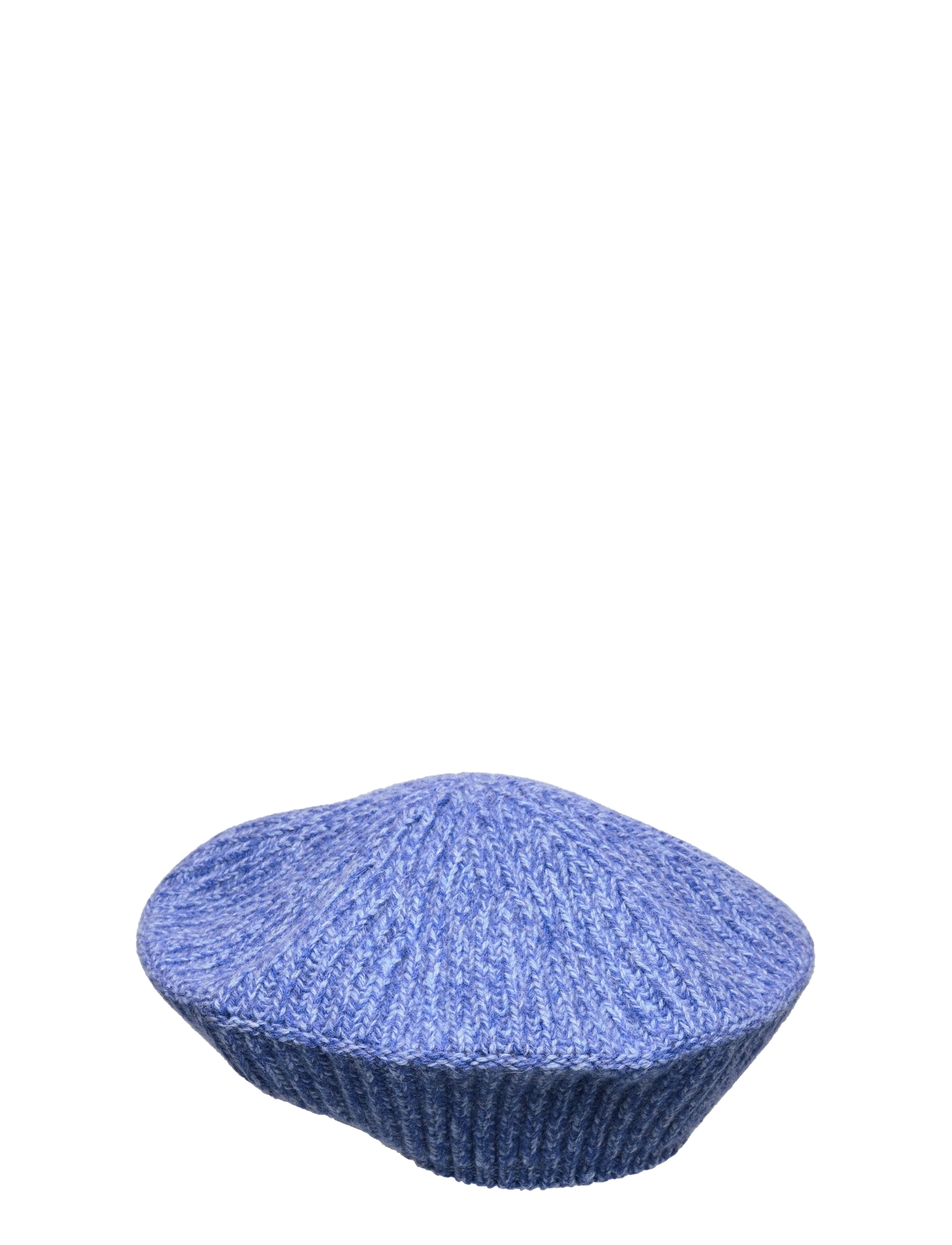 GANNI - Structured Rib Beret - granada sky - 1