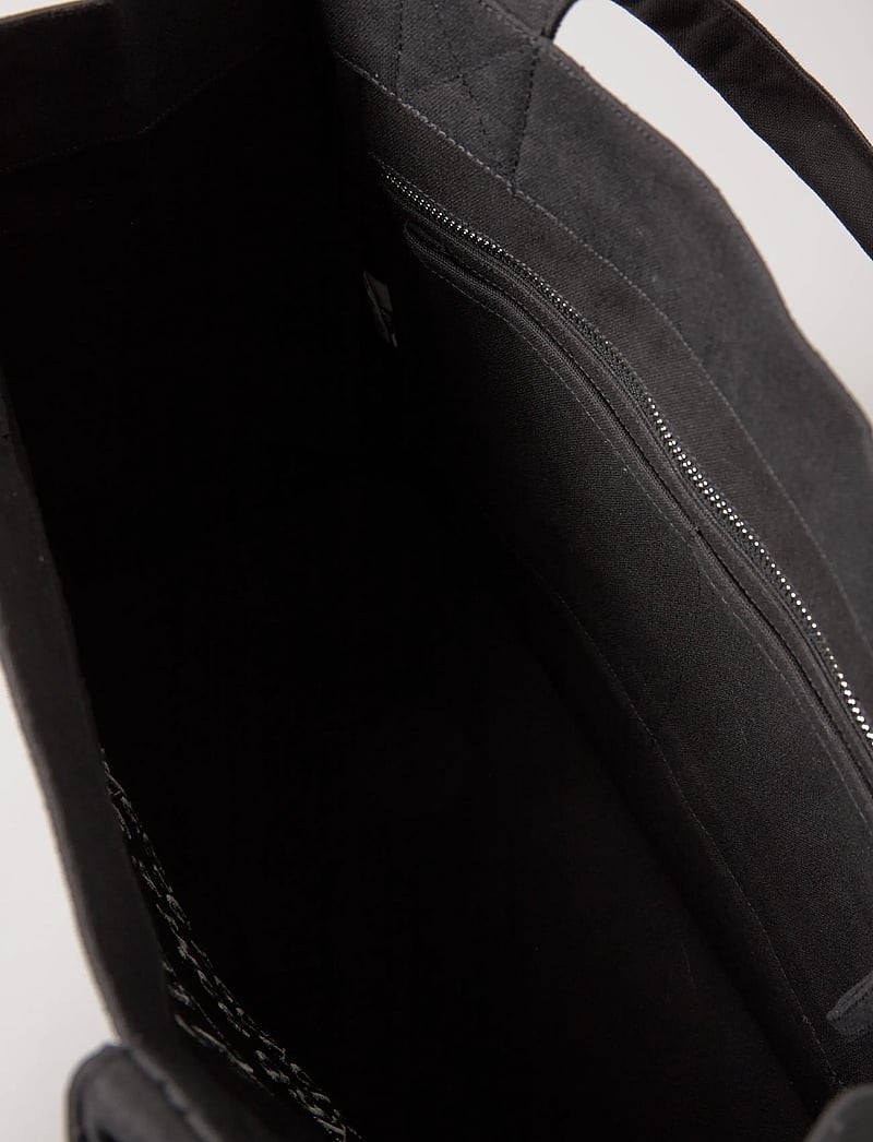 GANNI - Large Canvas Tote Bag - tote bags - phantom - 5