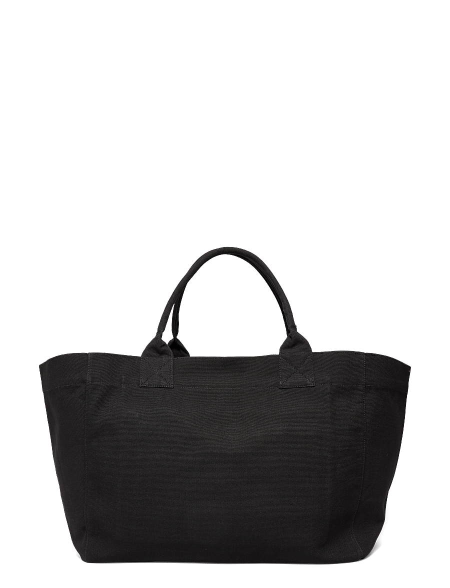 GANNI - XXL Canvas Tote Bag - kandekotid - phantom - 1