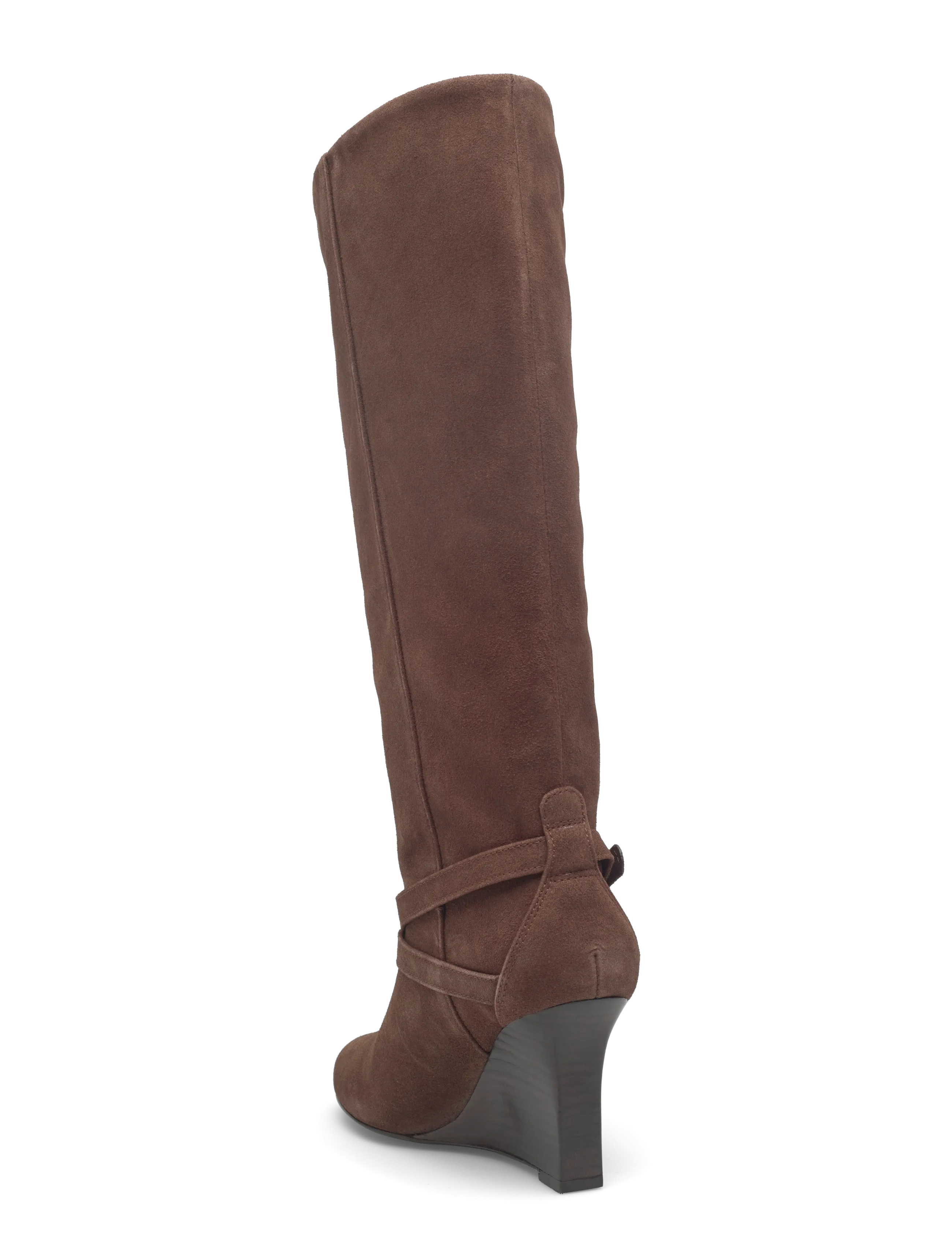 Kat Slim Slouchy Boot Recycled Suede Pelinova 2