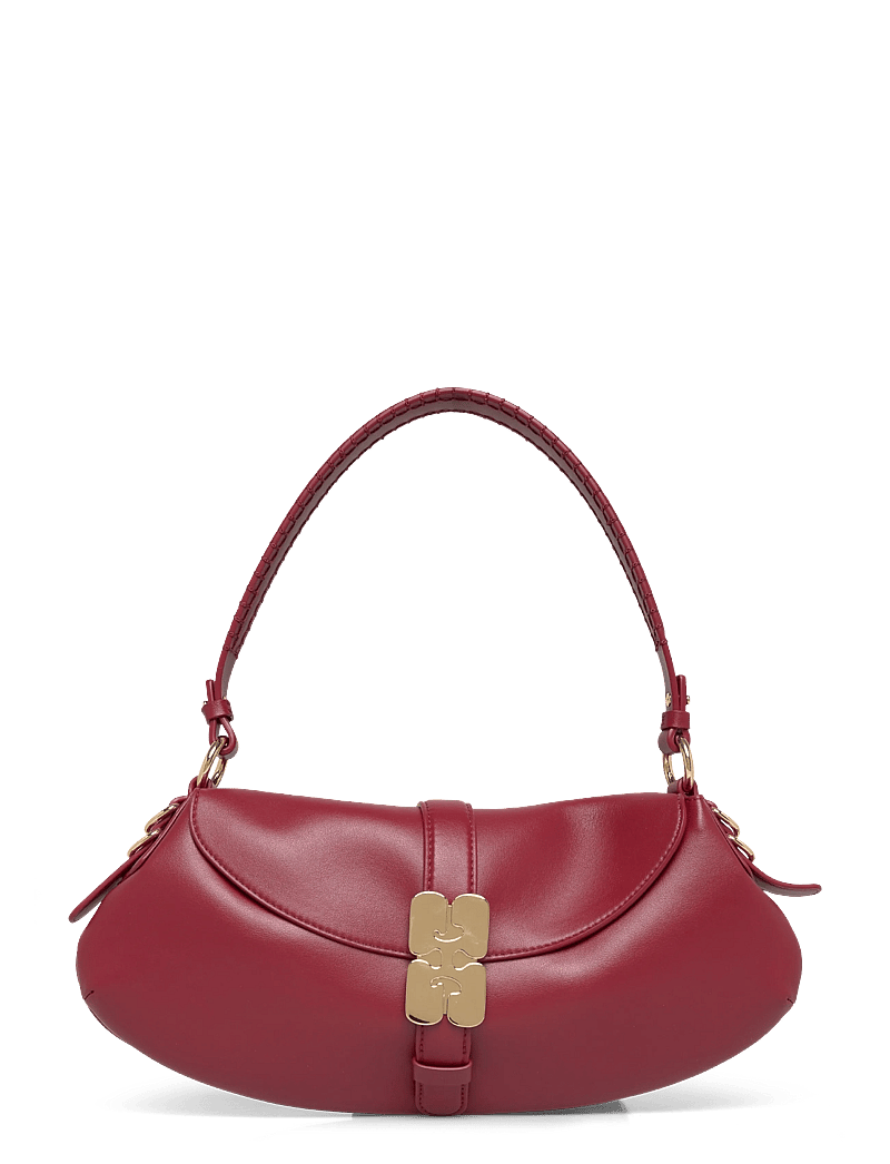 GANNI - B-Kat - skuldertasker - red dahlia - 0