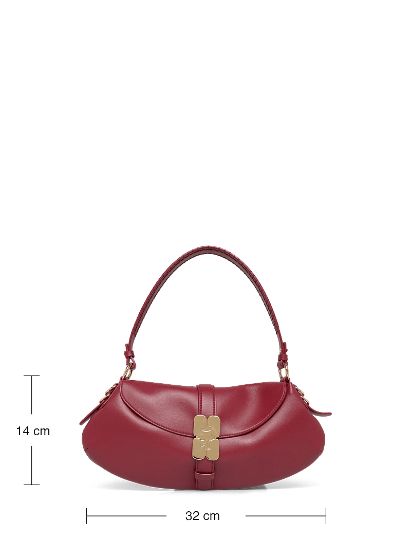 GANNI - B-Kat - skuldertasker - red dahlia - 3