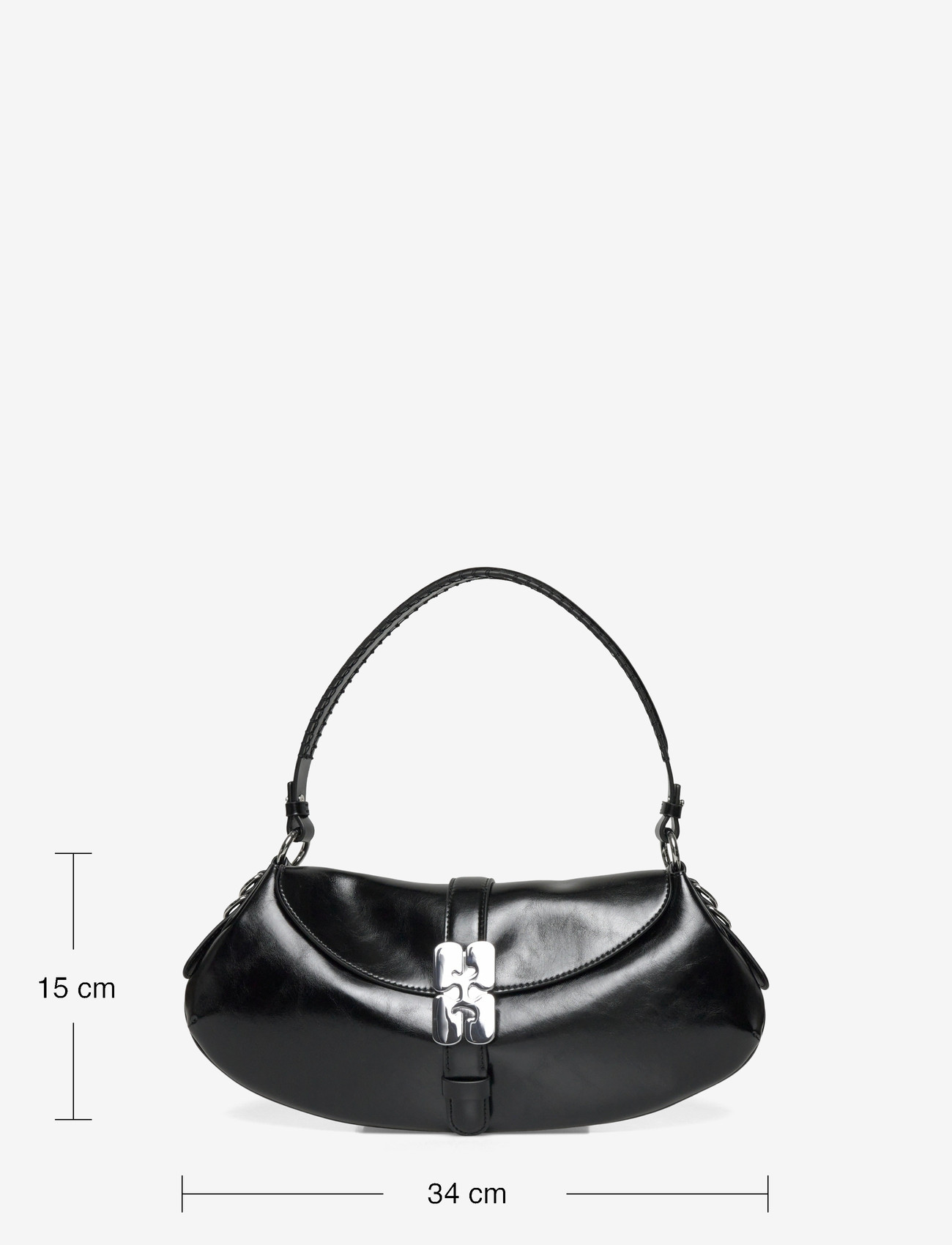 GANNI - B-Kat Box - schultertaschen - black - 3