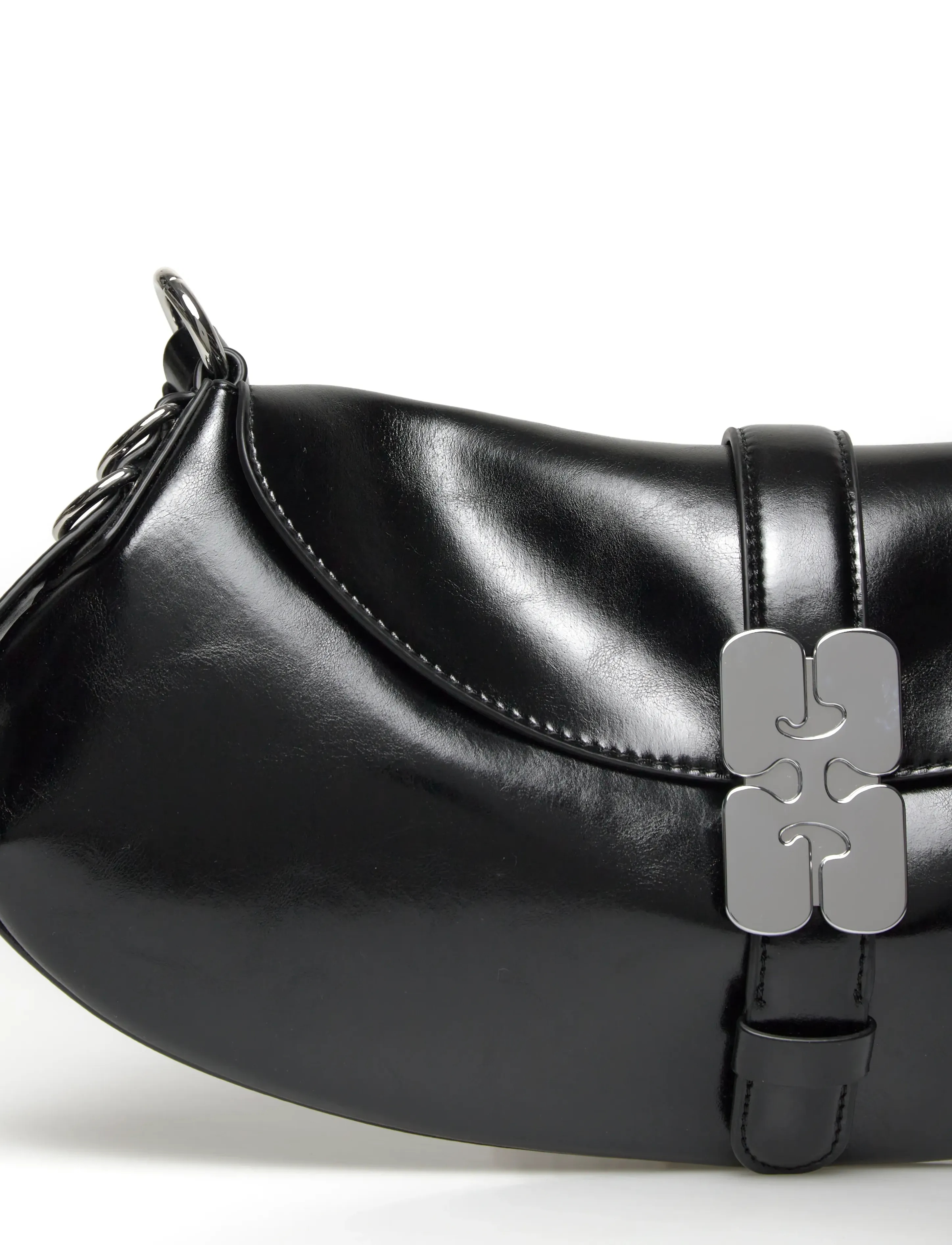 GANNI - B-Kat Box - peoriided outlet-hindadega - black - 4