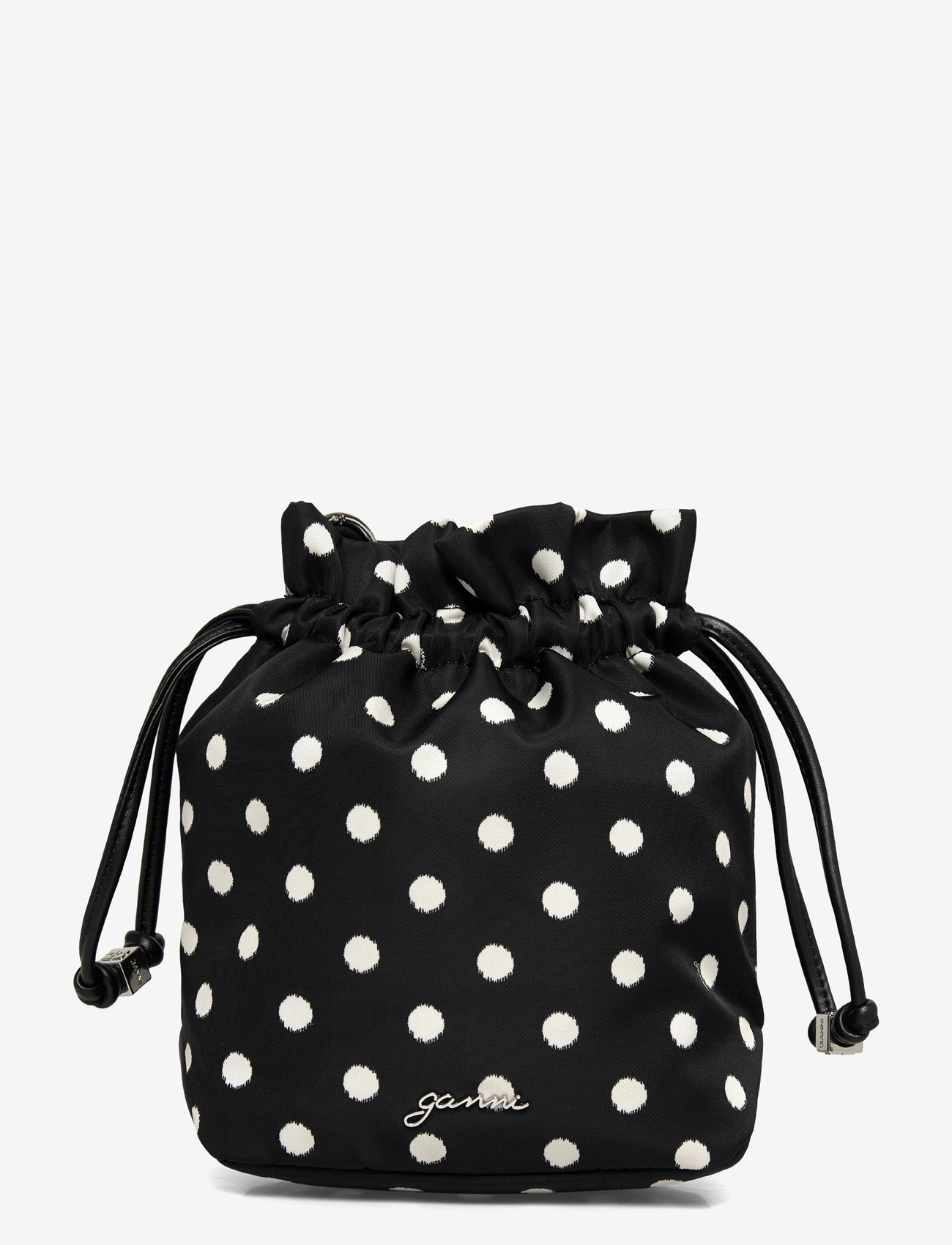GANNI - Pouch Printed  Nylon - moetrendid - black - 0