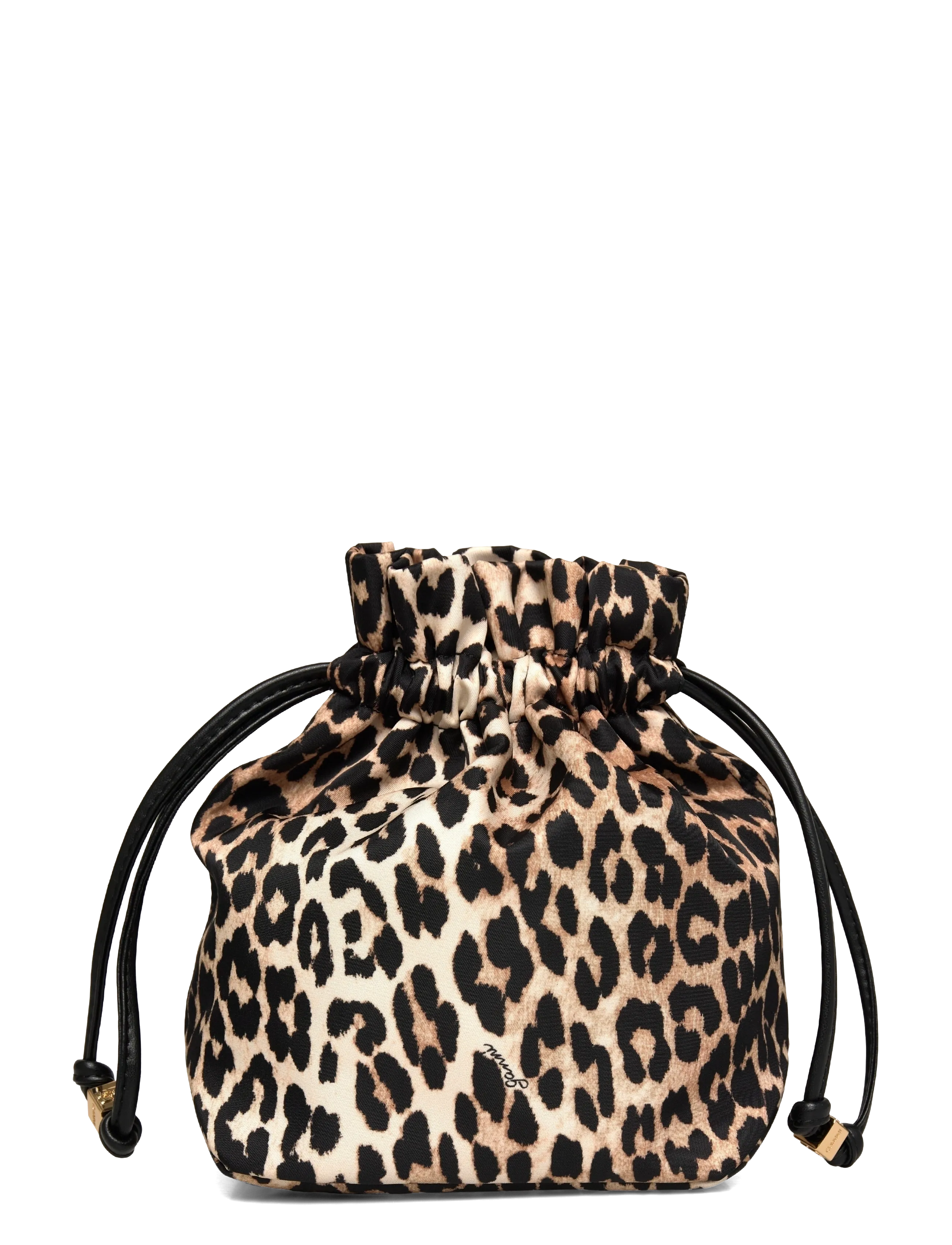 GANNI - Pouch Printed Nylon - bucket bags - almond milk - 1