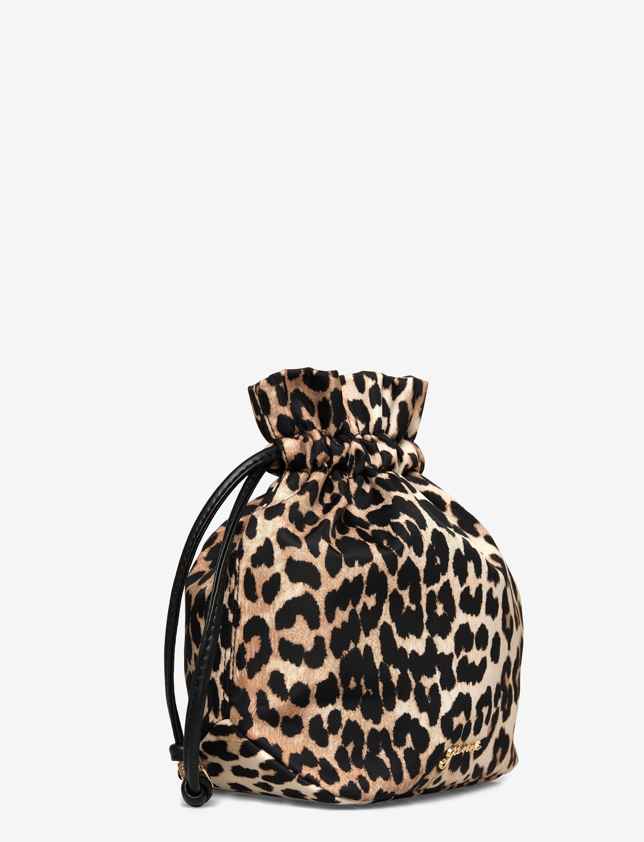 GANNI - Pouch Printed Nylon - beuteltaschen - almond milk - 2