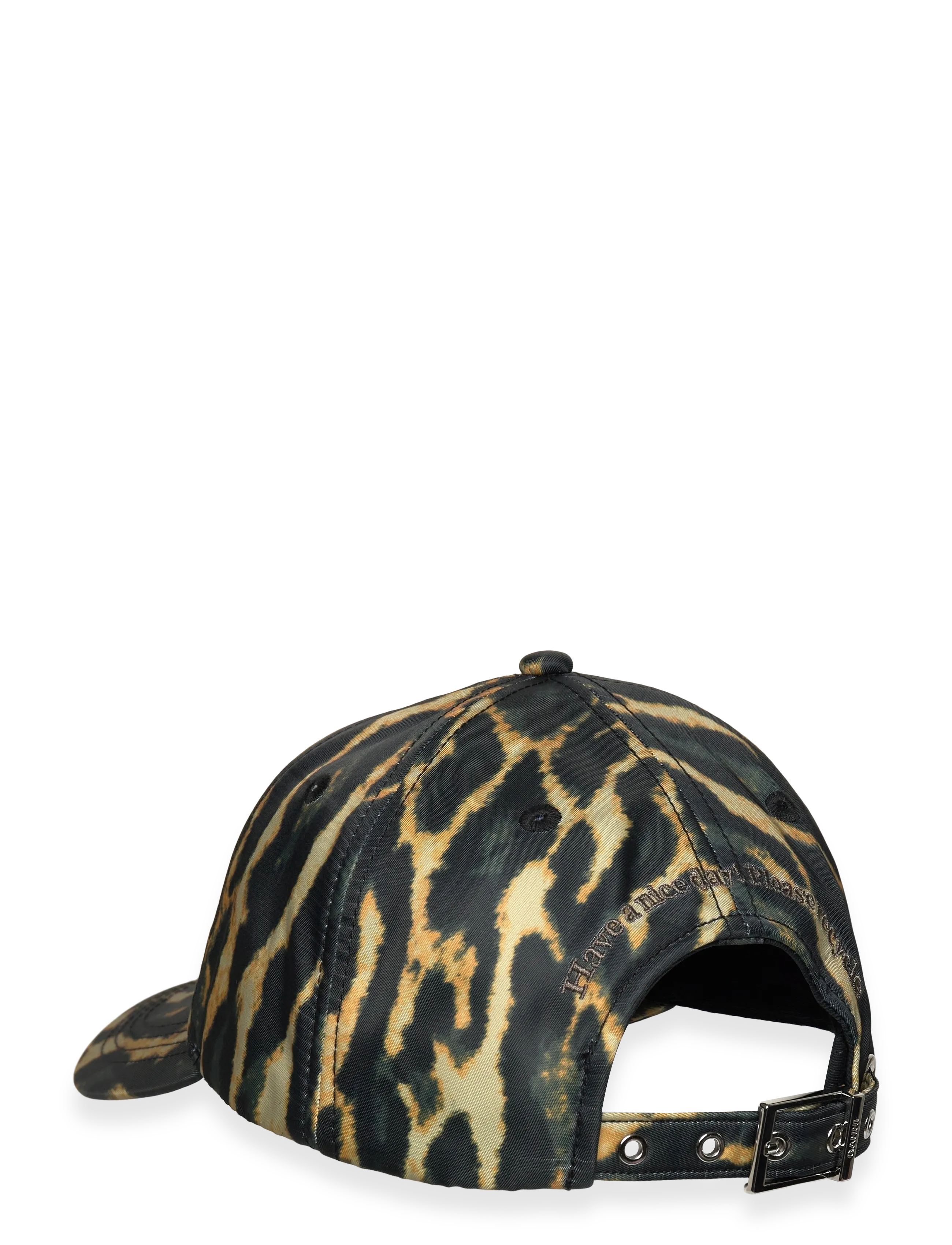 GANNI - Printed Nylon Cap - boa - 1