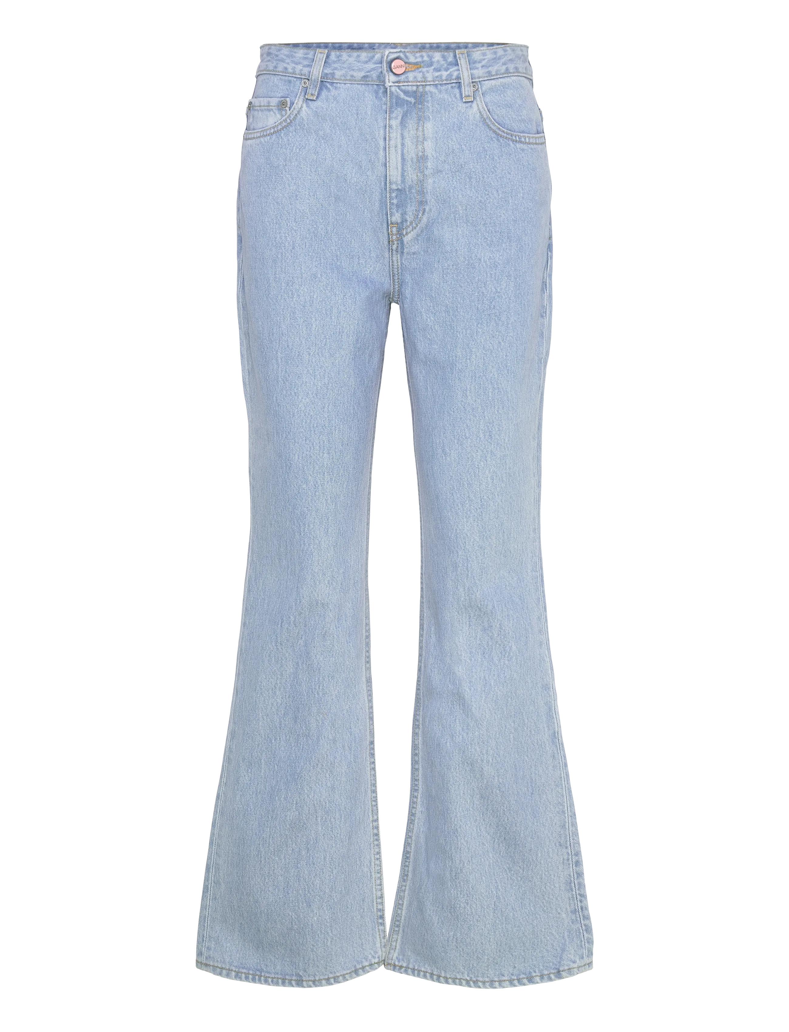 GANNI BETZY SLIM BOOTCUT JEANS - GANNI - LIGHT BLUE STONE / blue