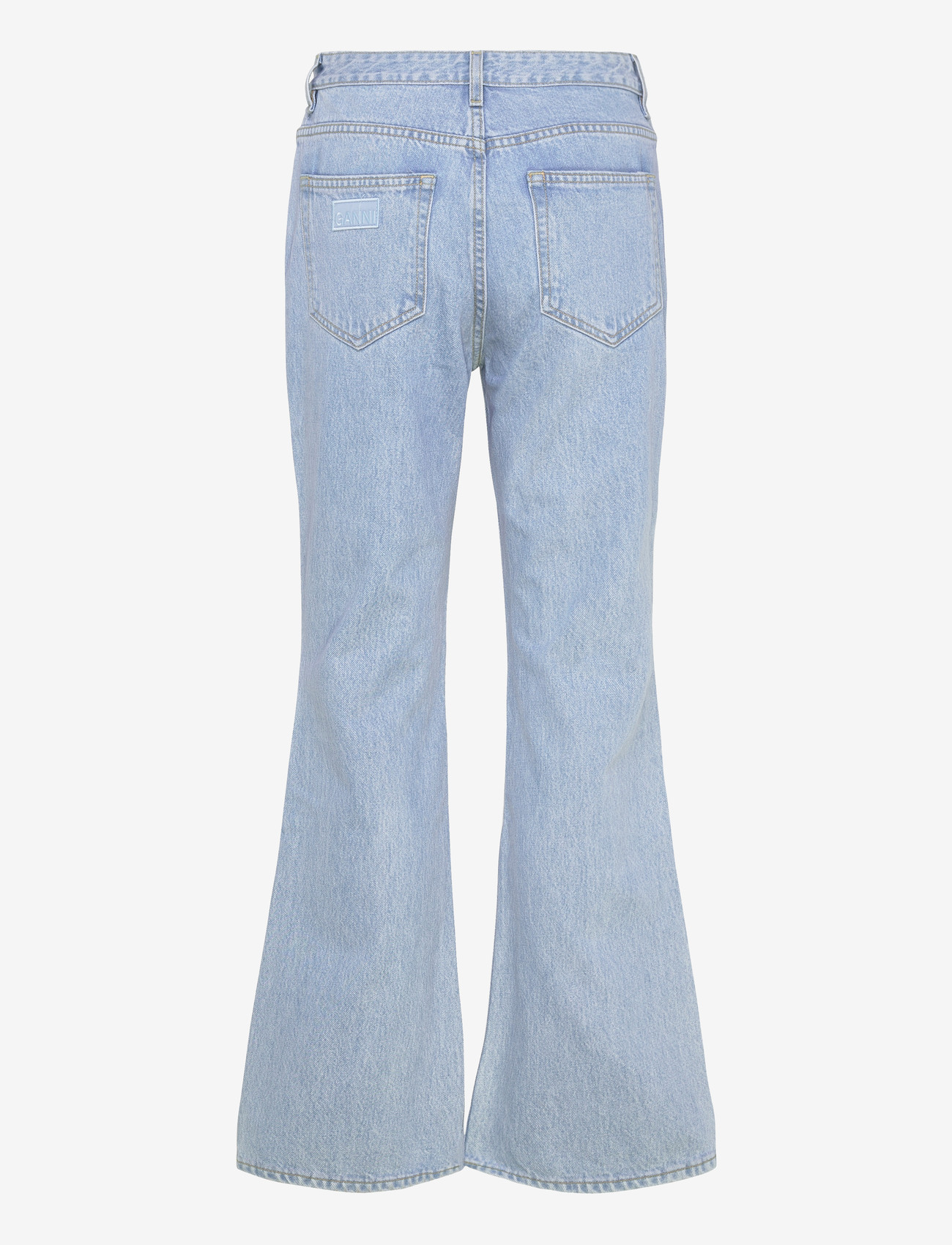 GANNI - BETZY SLIM BOOTCUT JEANS - bootcut jeans - light blue stone - 1