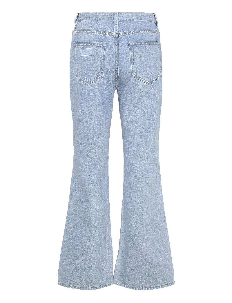 GANNI - BETZY SLIM BOOTCUT JEANS - bootcut jeans - light blue stone - 1