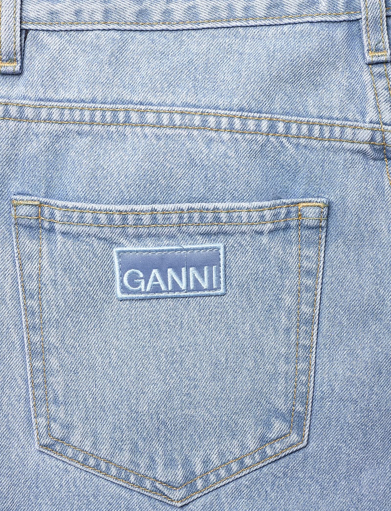 GANNI - BETZY SLIM BOOTCUT JEANS - bootcut jeans - light blue stone - 4