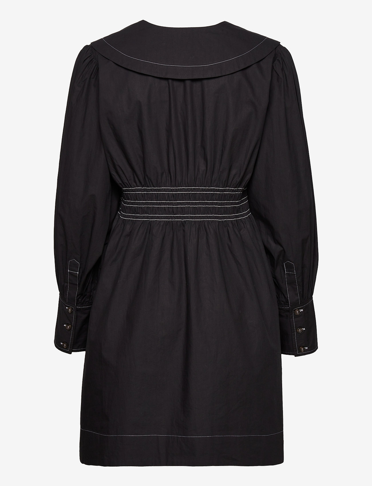 ganni dress black Ganni Flared dress Black - Women main image 1