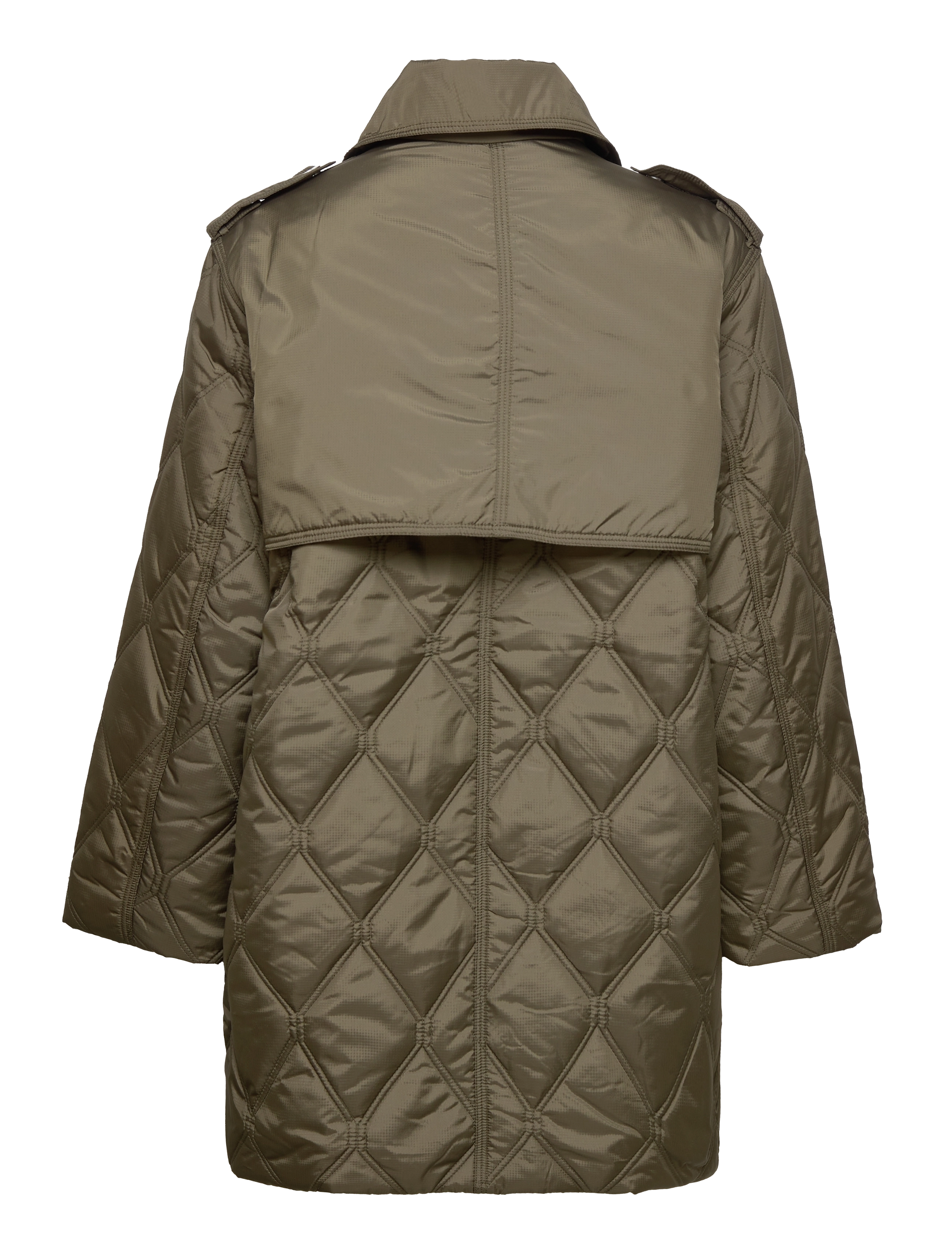 Ripstop Quilt Midi Jacket 2