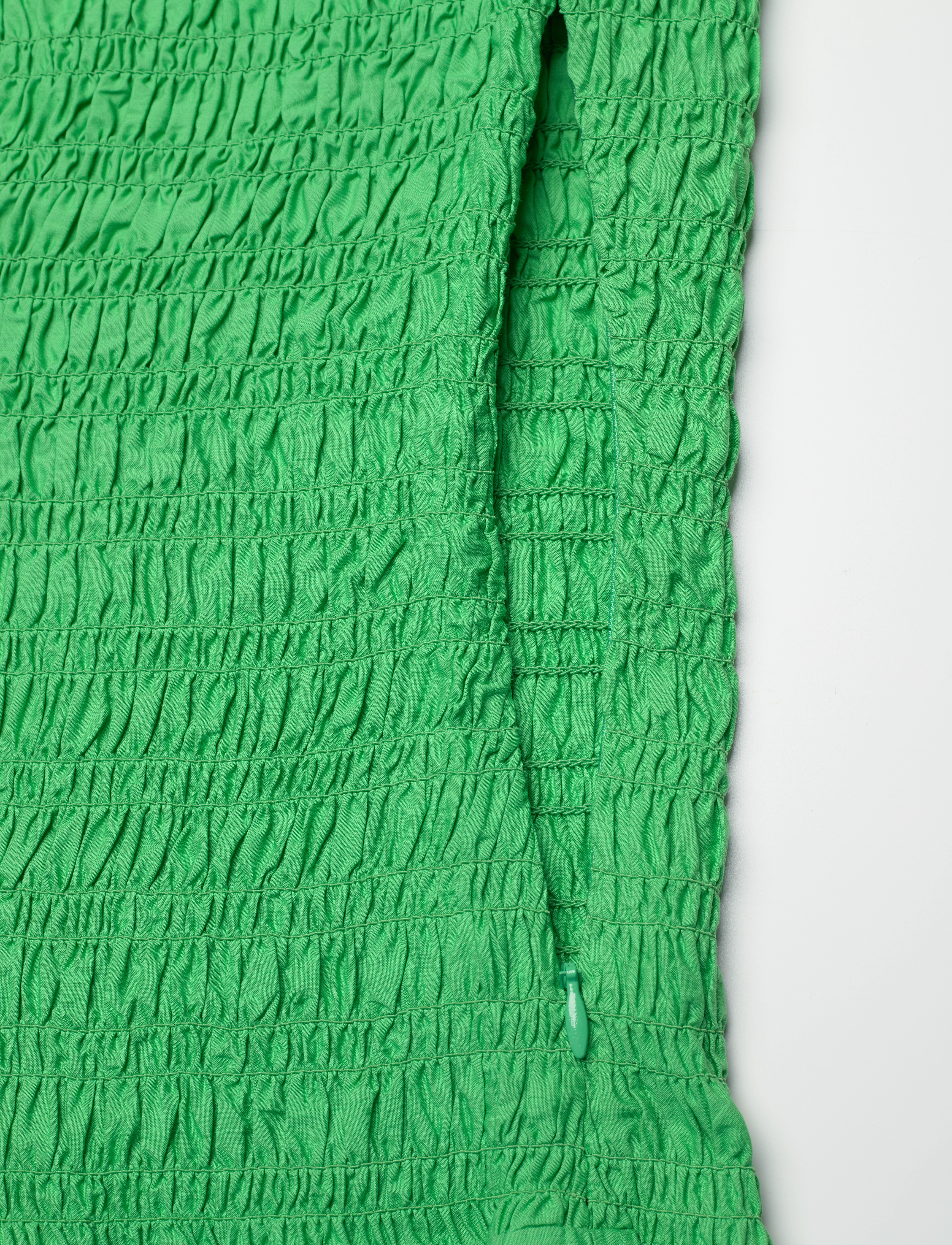 GANNI - Broderie Anglaise Maxi Smock Dress - midikleidid - kelly green - 3