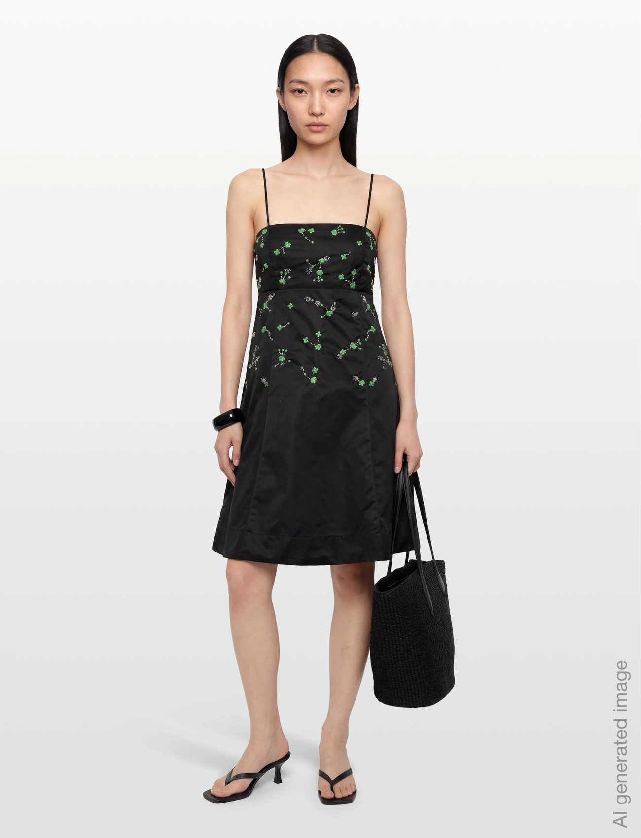Outerwear Nylon Mini Dress