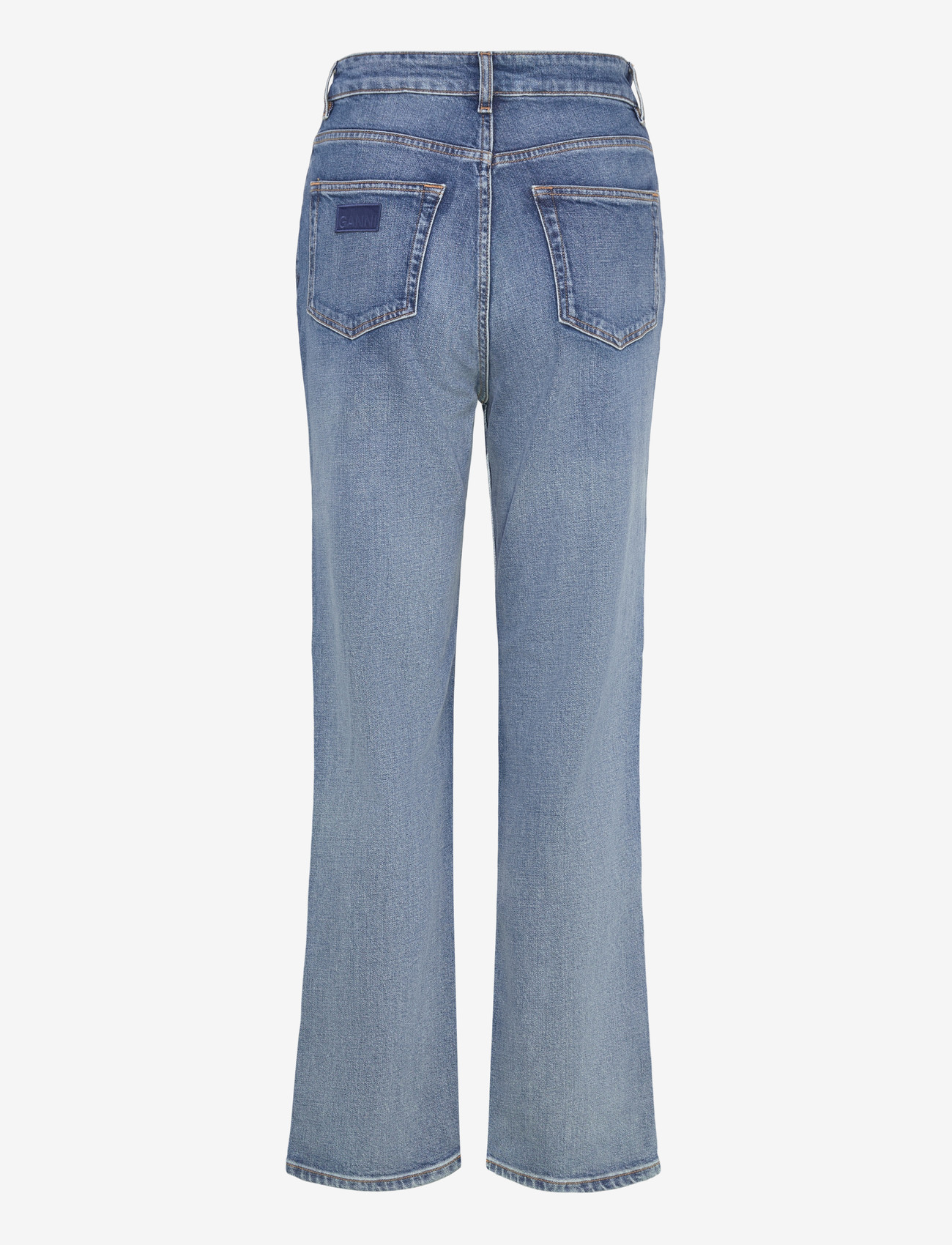 GANNI - VINTAGE POHLI JEANS - bootcut jeans - mid blue vintage - 1