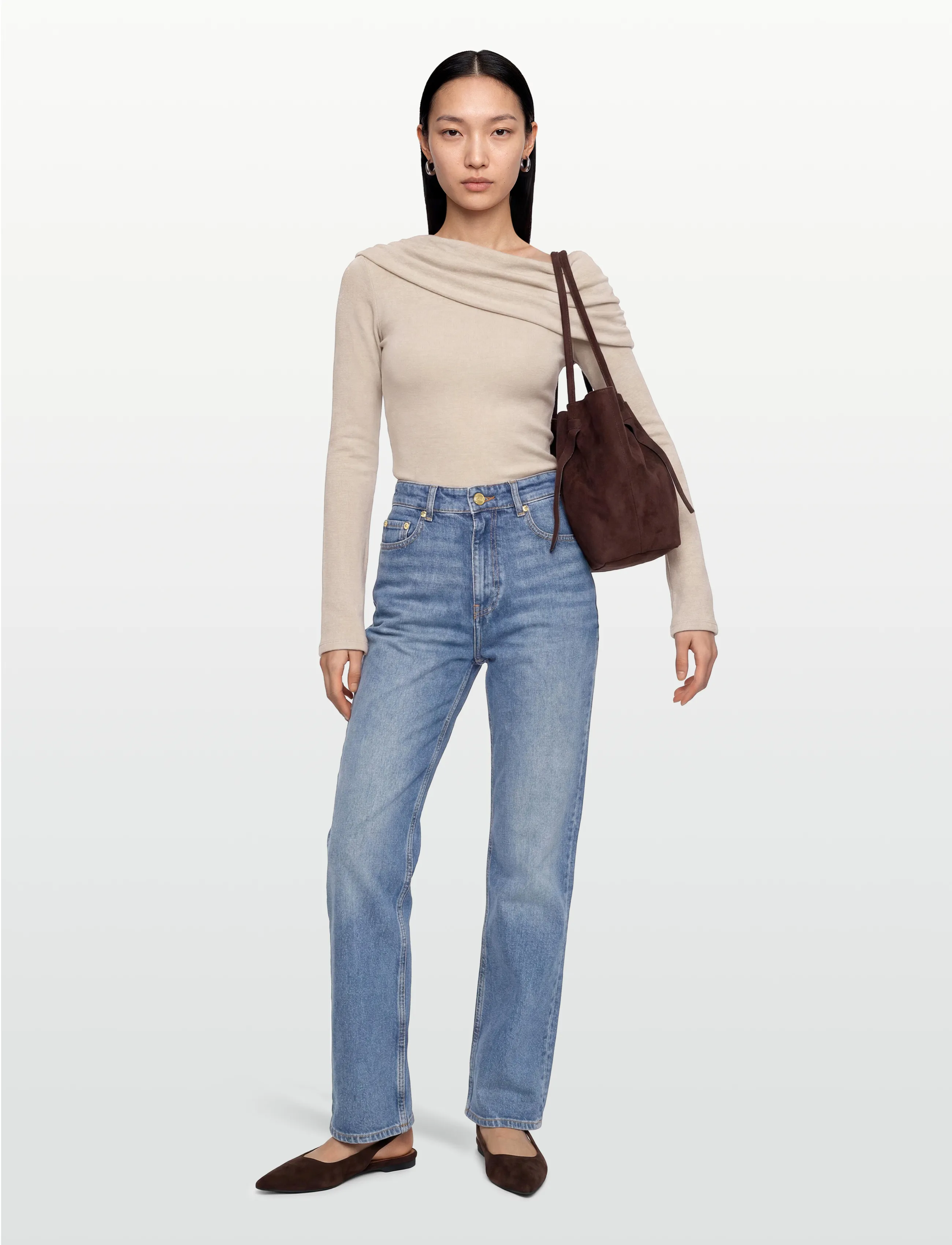 GANNI VINTAGE POHLI JEANS - Deals - MID BLUE VINTAGE / blue