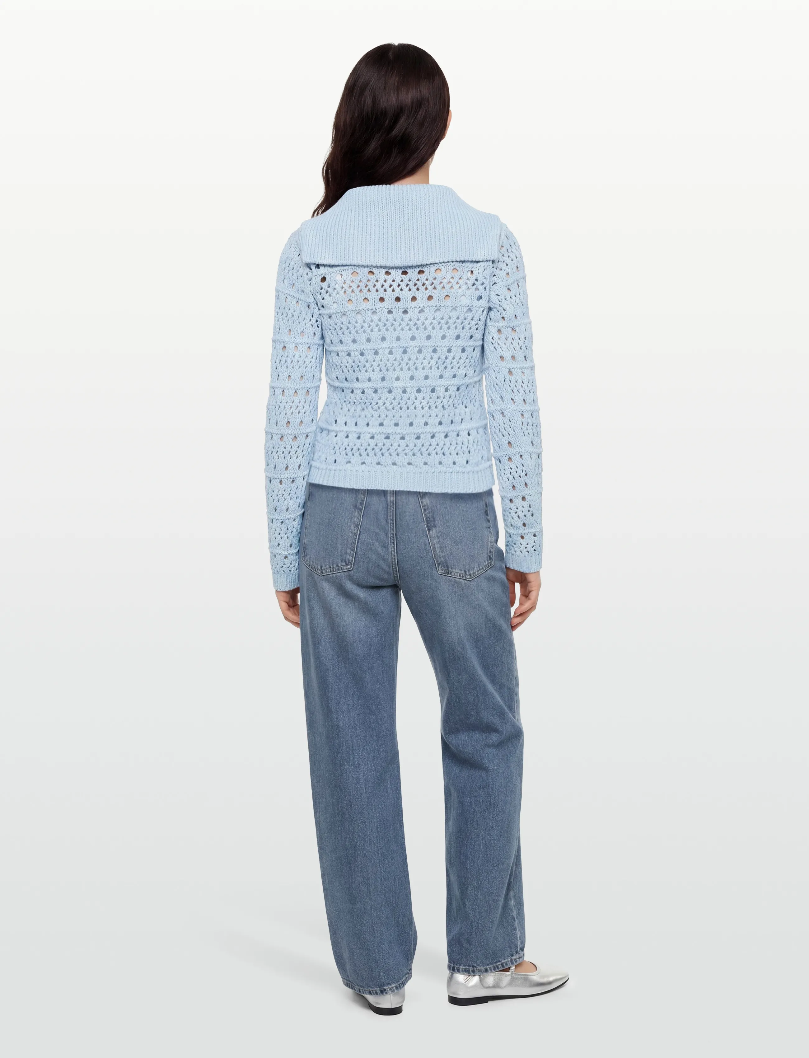 Cotton Mix Tie String Cardigan 3