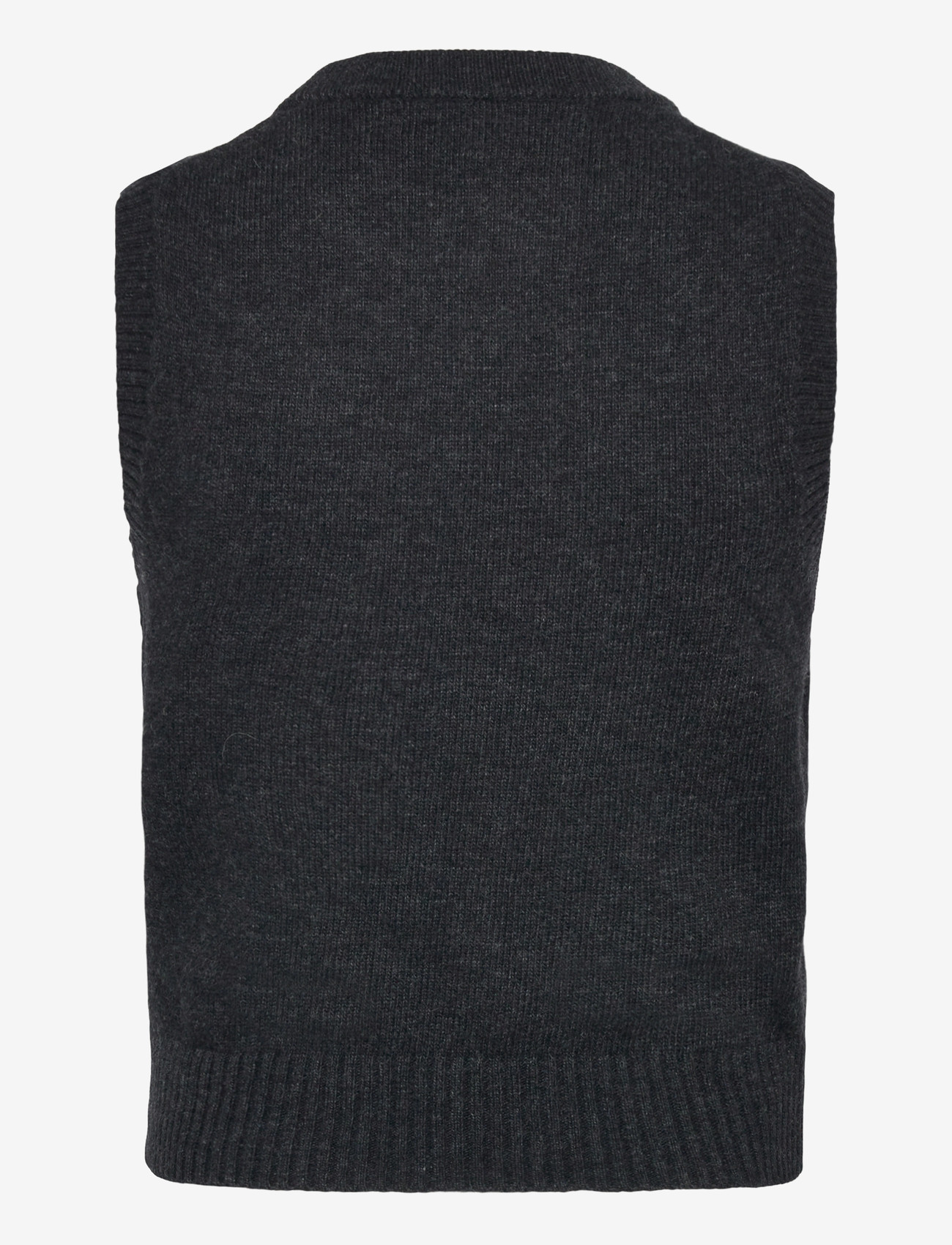 GANNI - Floral Sleeveless Top - kootud vestid - phantom - 1