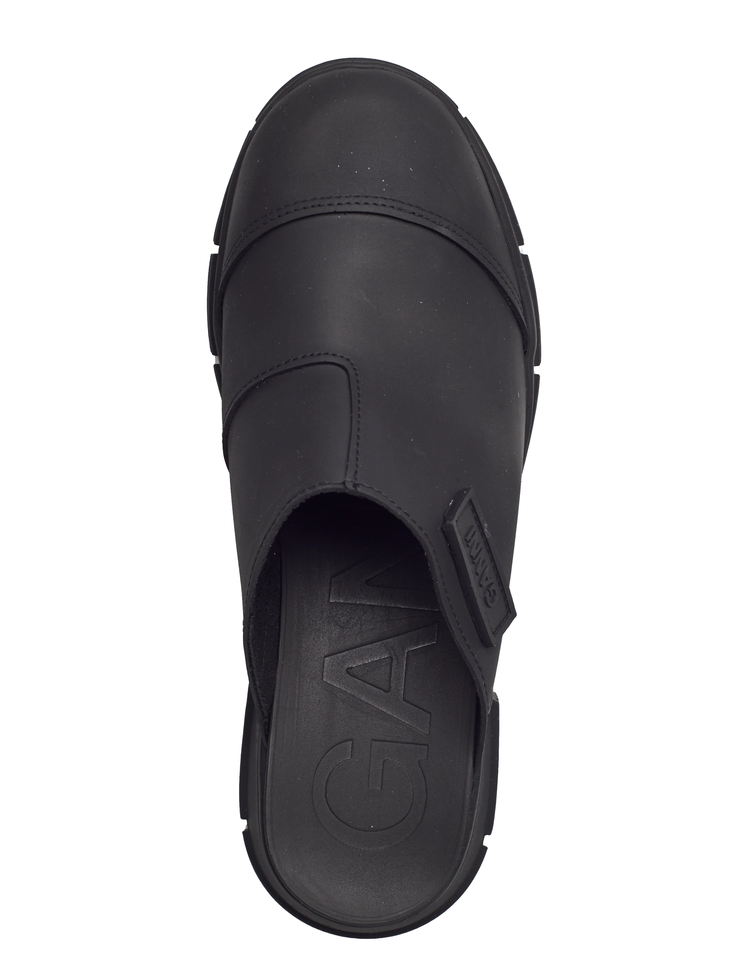 GANNI - Recycled Rubber City Mule - black - 3