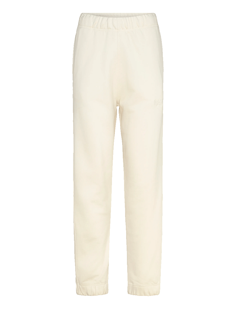 GANNI - Elasticated Pants - alltags-style - egret - 1